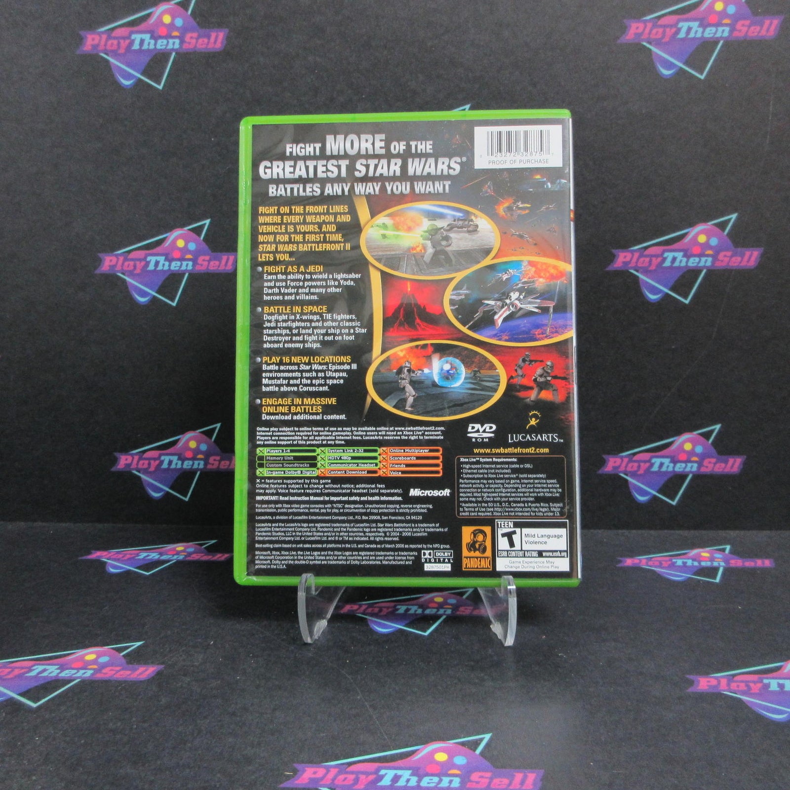 Star Wars Battlefront II Xbox PH + Reg Card Complete - 1 Year Warranty EX Cond