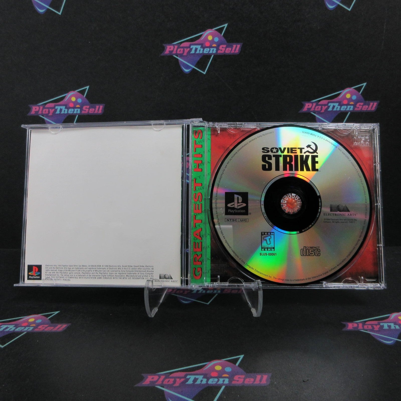 Soviet Strike PS1 PlayStation 1 GH + Reg Card Complete - 1 Year Warranty EX Cond