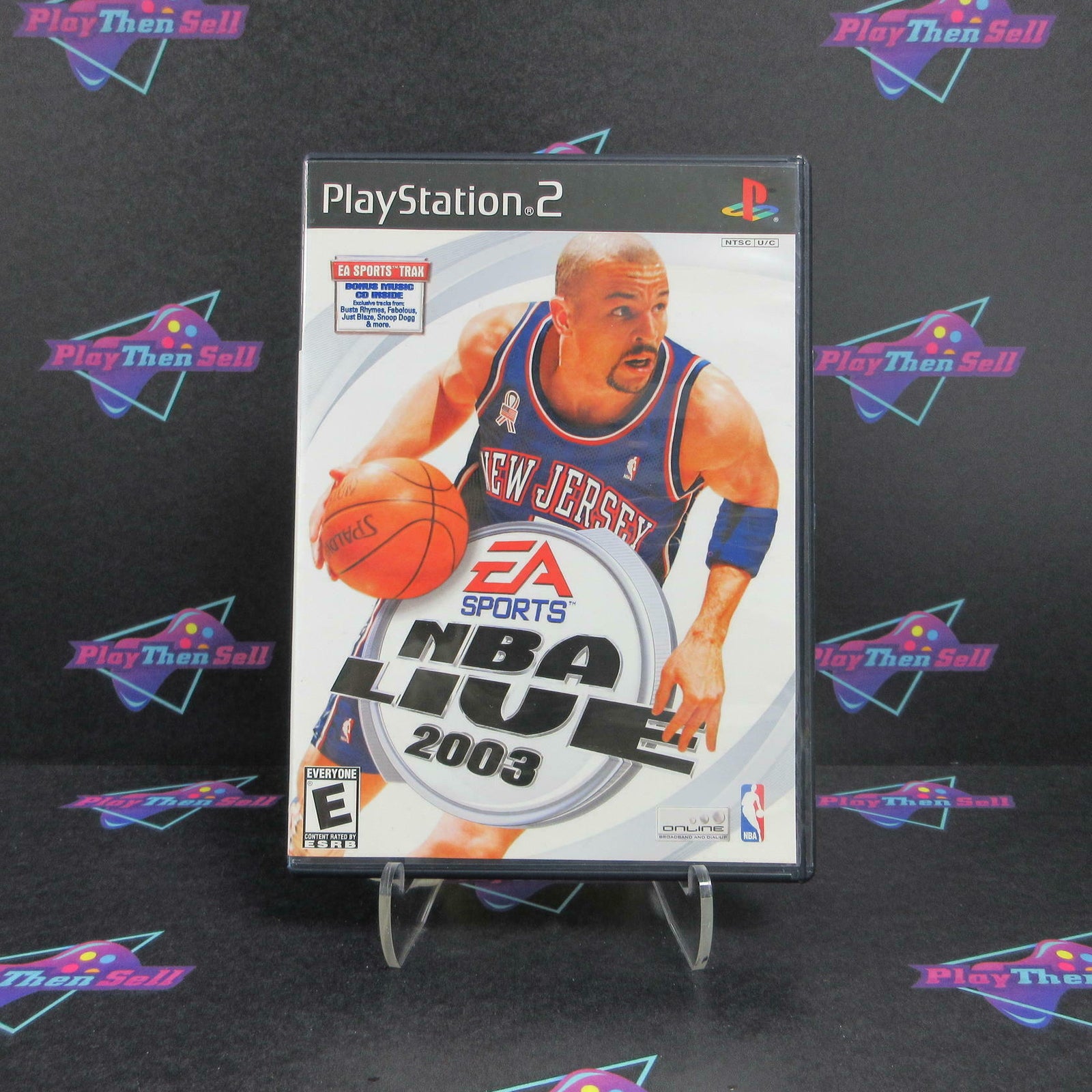 NBA Live 2003 PS2 PlayStation 2 Complete - 1 Year Warranty EX Cond