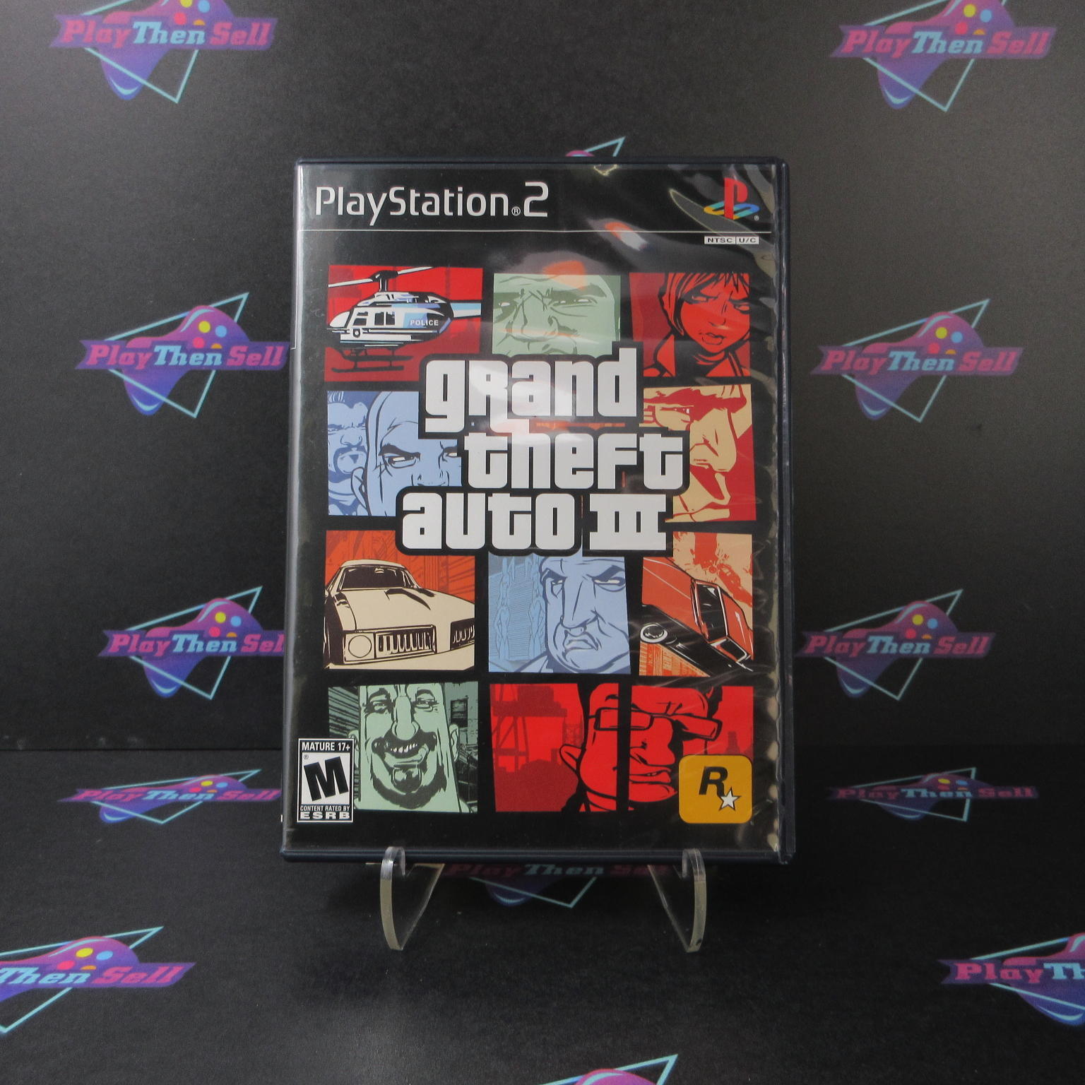 Grand Theft Auto III 3 Trilogy PS2 PlayStation 2 + Map Complete  - 1 Year Warr..