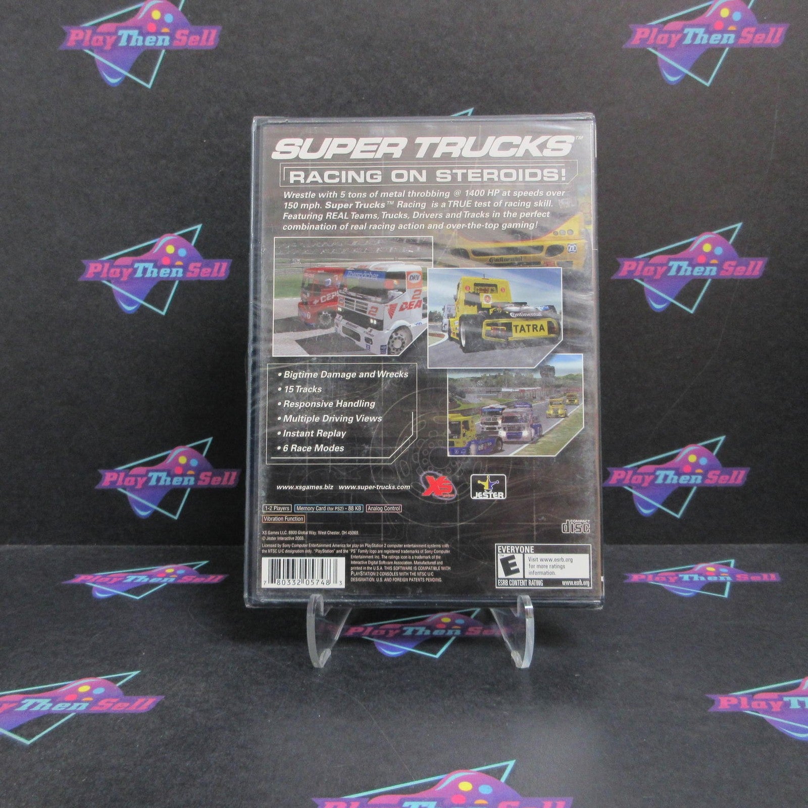 Super Trucks Racing PS2 PlayStation 2 Brand New - Sealed