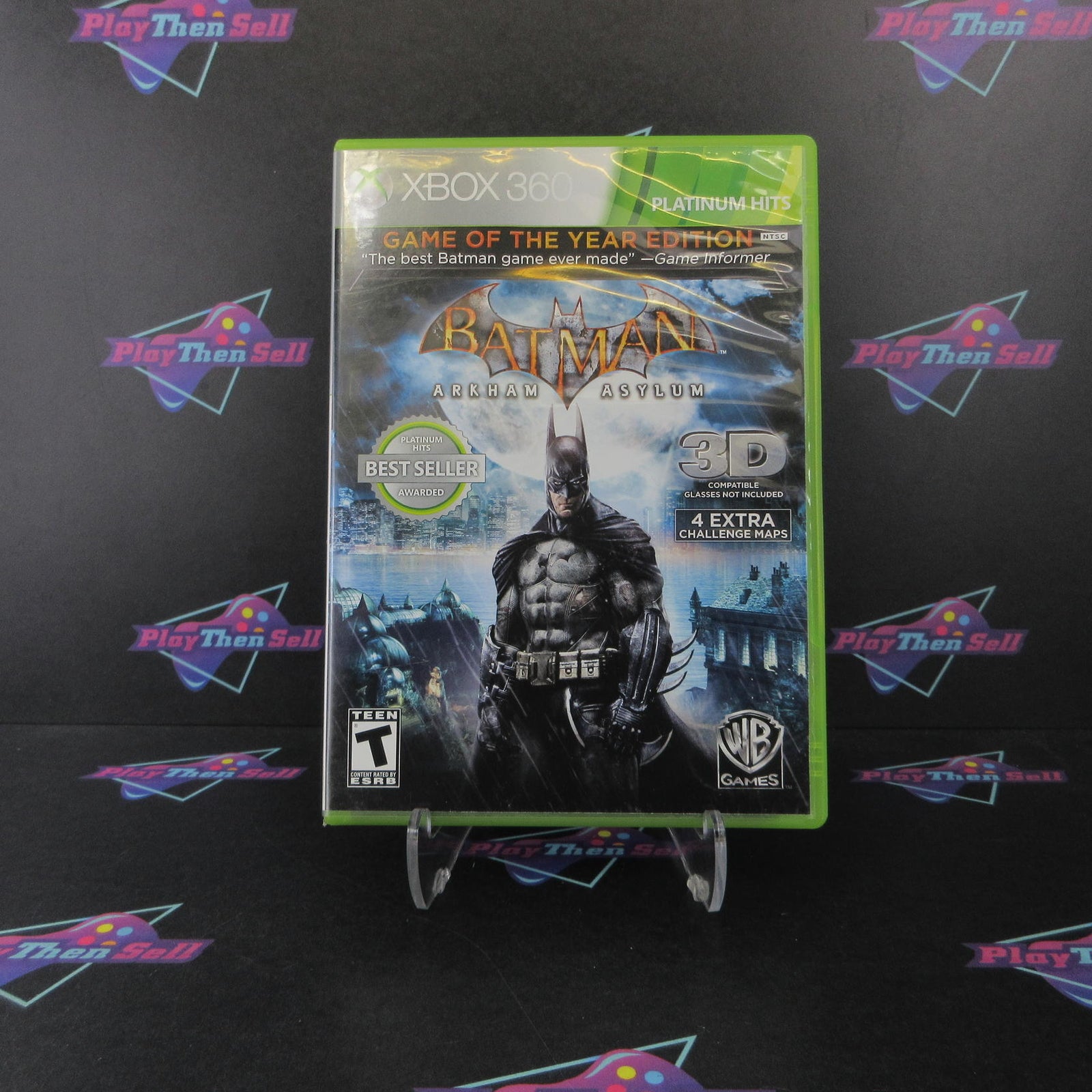 Batman Arkham Asylum GOTY PH Xbox 360 Complete - 1 Year Warranty VG