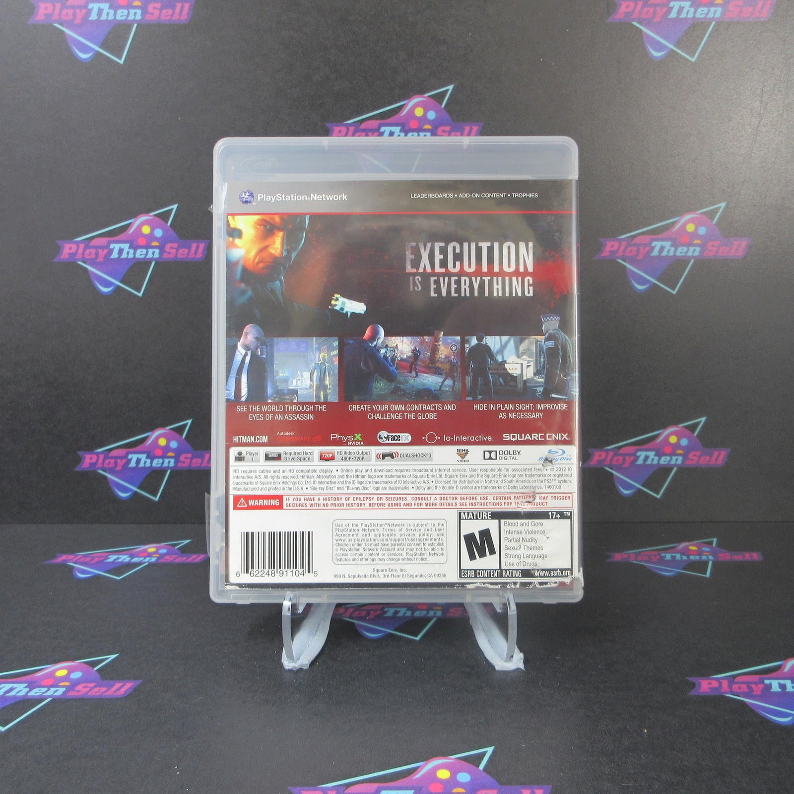Hitman Absolution PS3 PlayStation 3 Complete - 1 Year Warranty VG