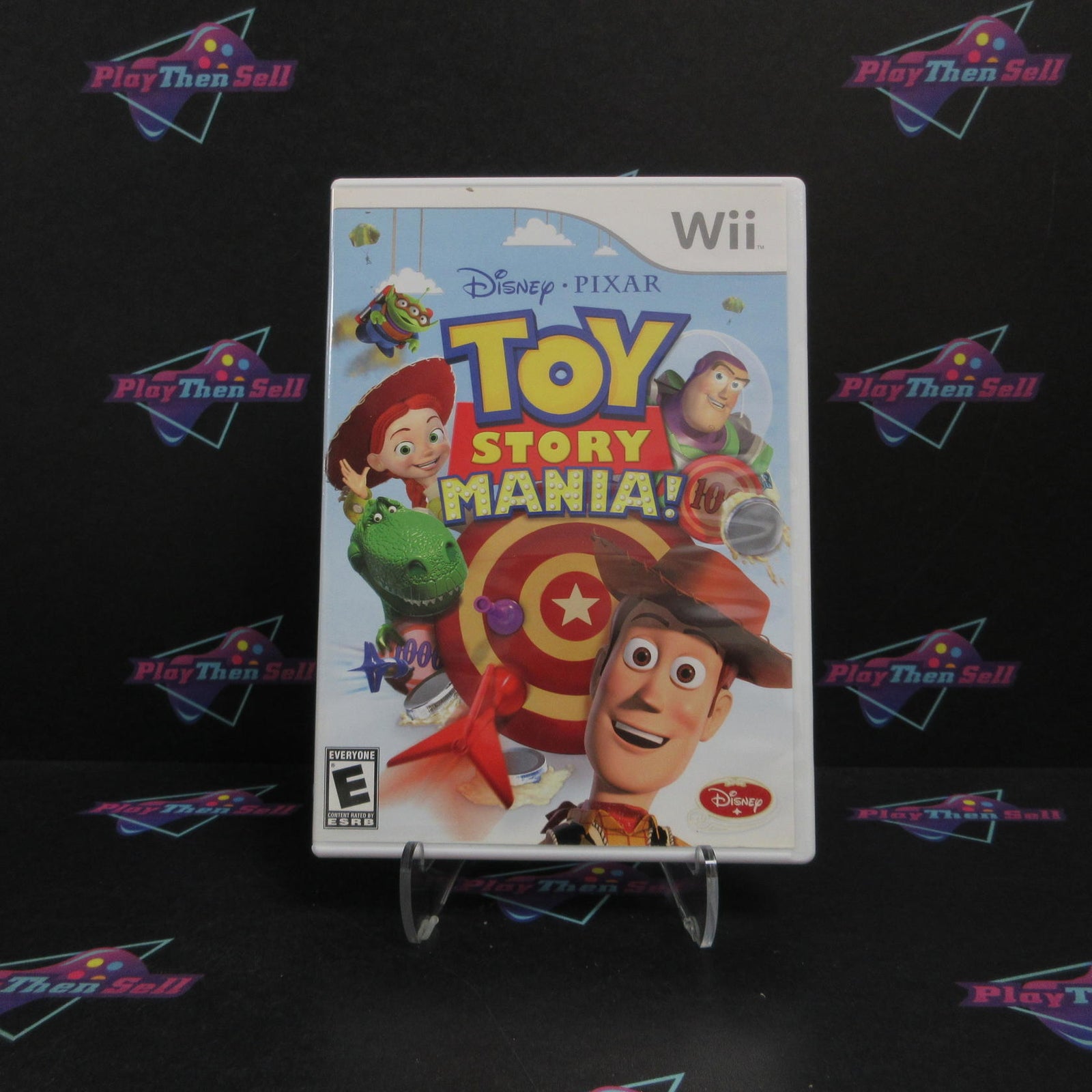 Toy Story Mania! Nintendo Wii + 3D Glasses Complete - 1 Year Warranty EX Cond