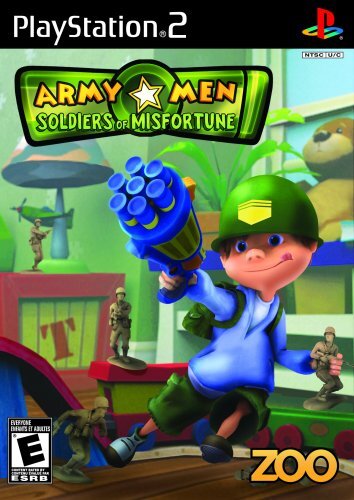 Army Men Soldiers of Misfortune PS2 PlayStation 2 DD/NM - (See Pics)