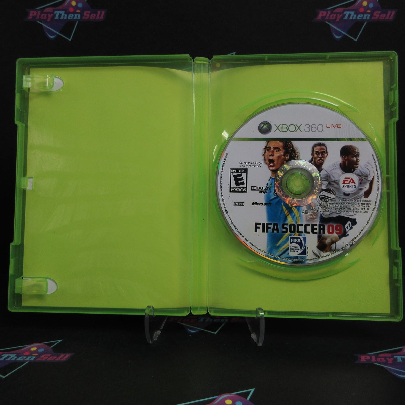 FIFA Soccer 09 Xbox 360 - 1 Year Warranty Game & Case