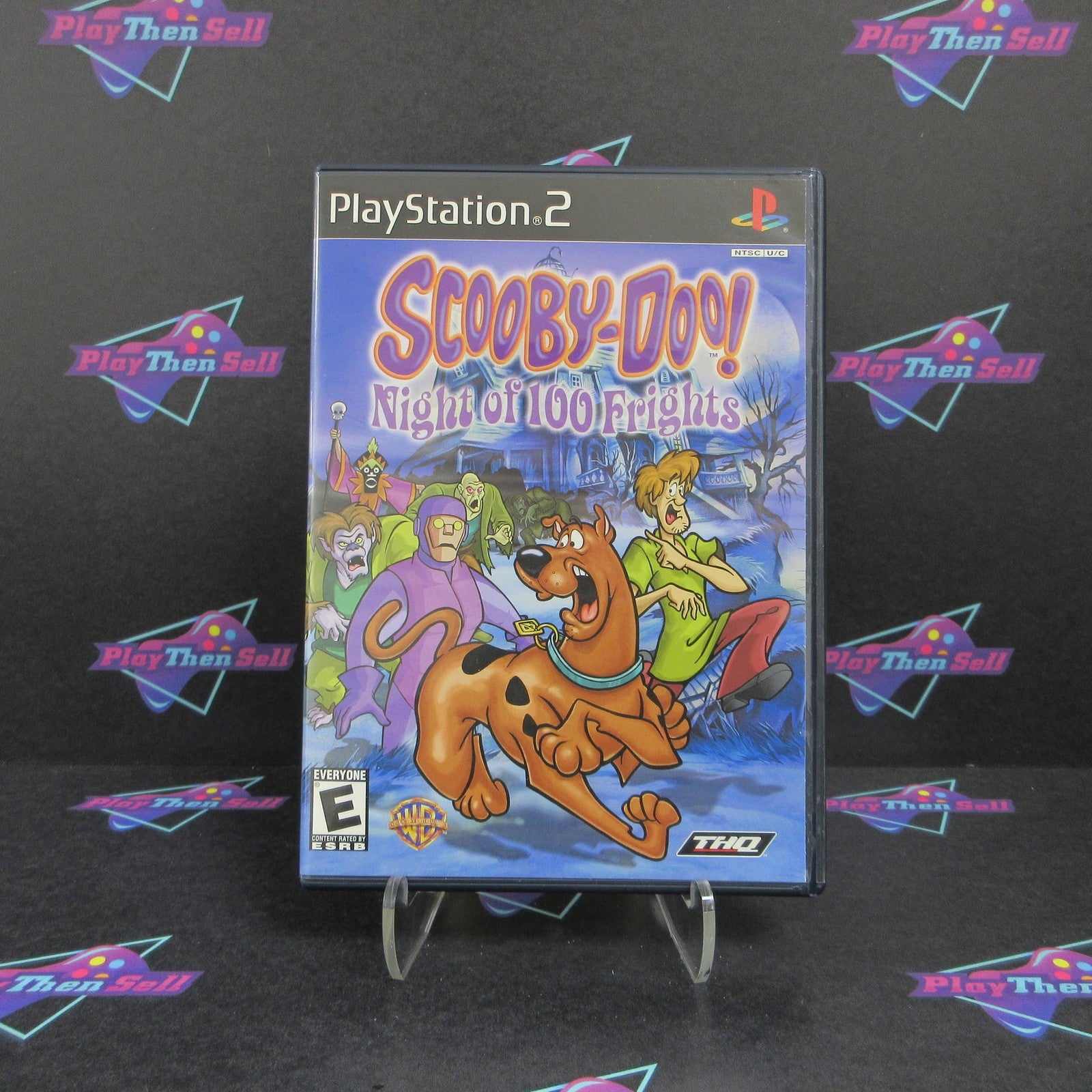 Refurbished Scooby-Doo Night of 100 Frights PS2 PlayStation 2  - 1 Year Warran..