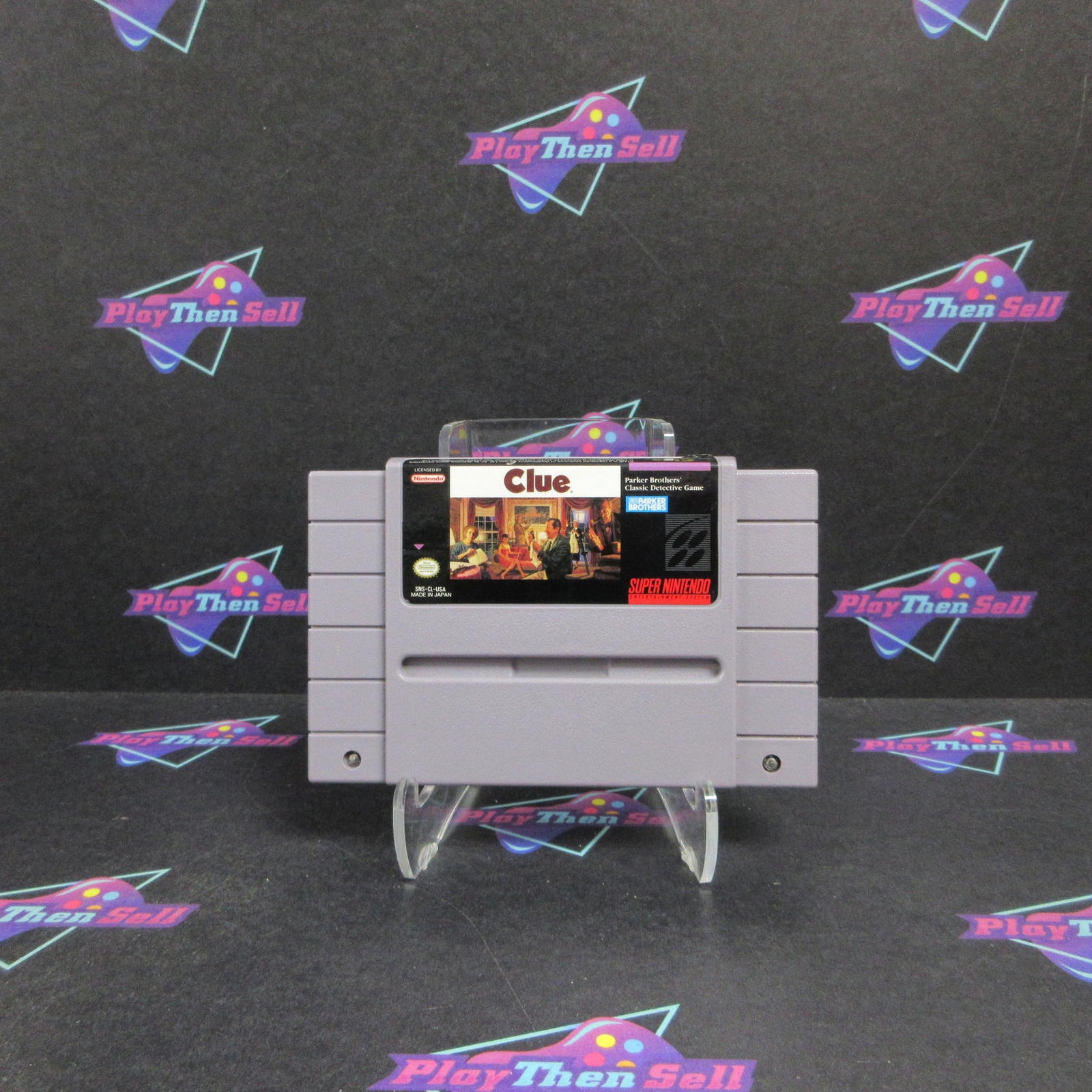 Clue Super Nintendo SNES Cartridge / Tested - 1 Year Warranty VG