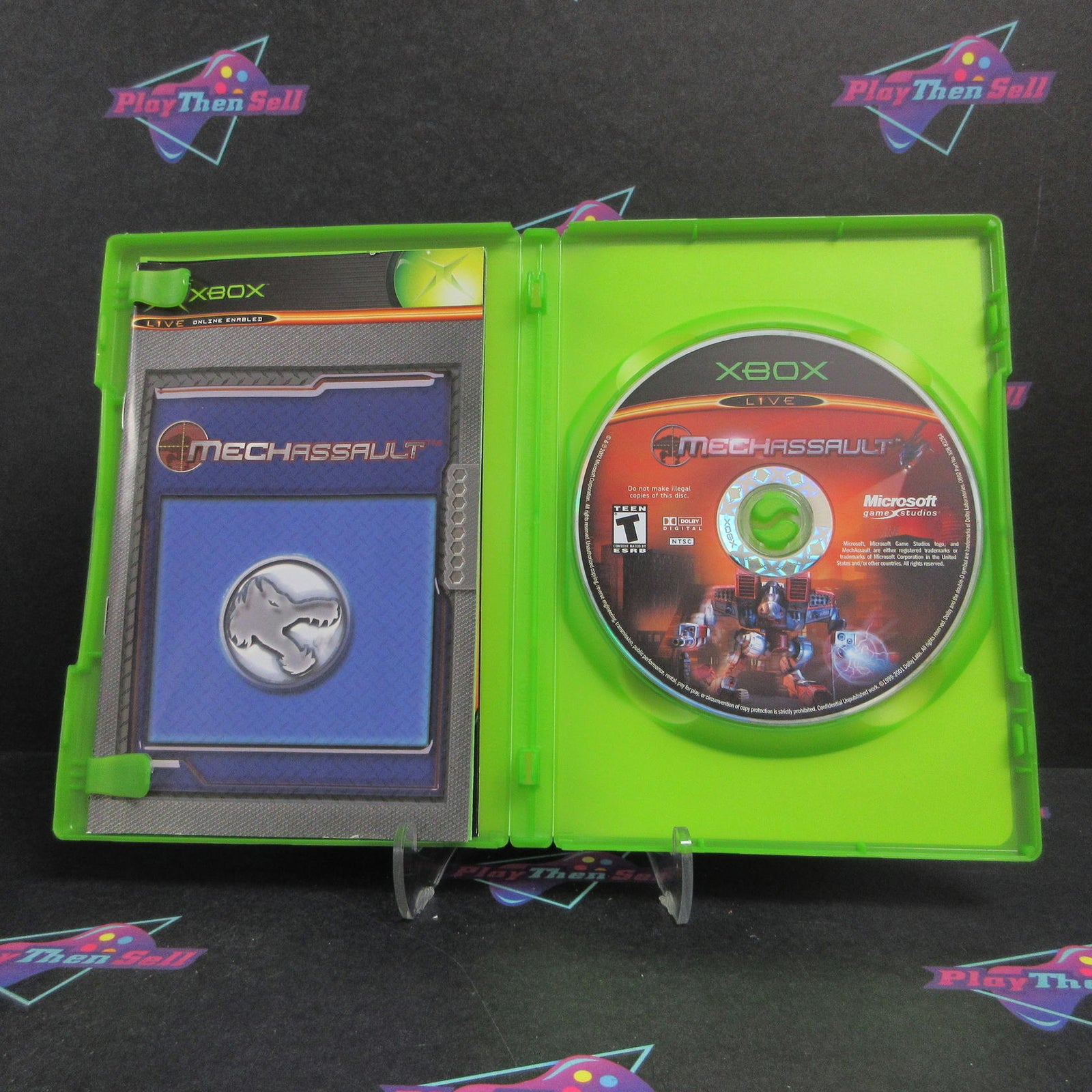 MechAssault Xbox Complete - 1 Year Warranty EX Cond