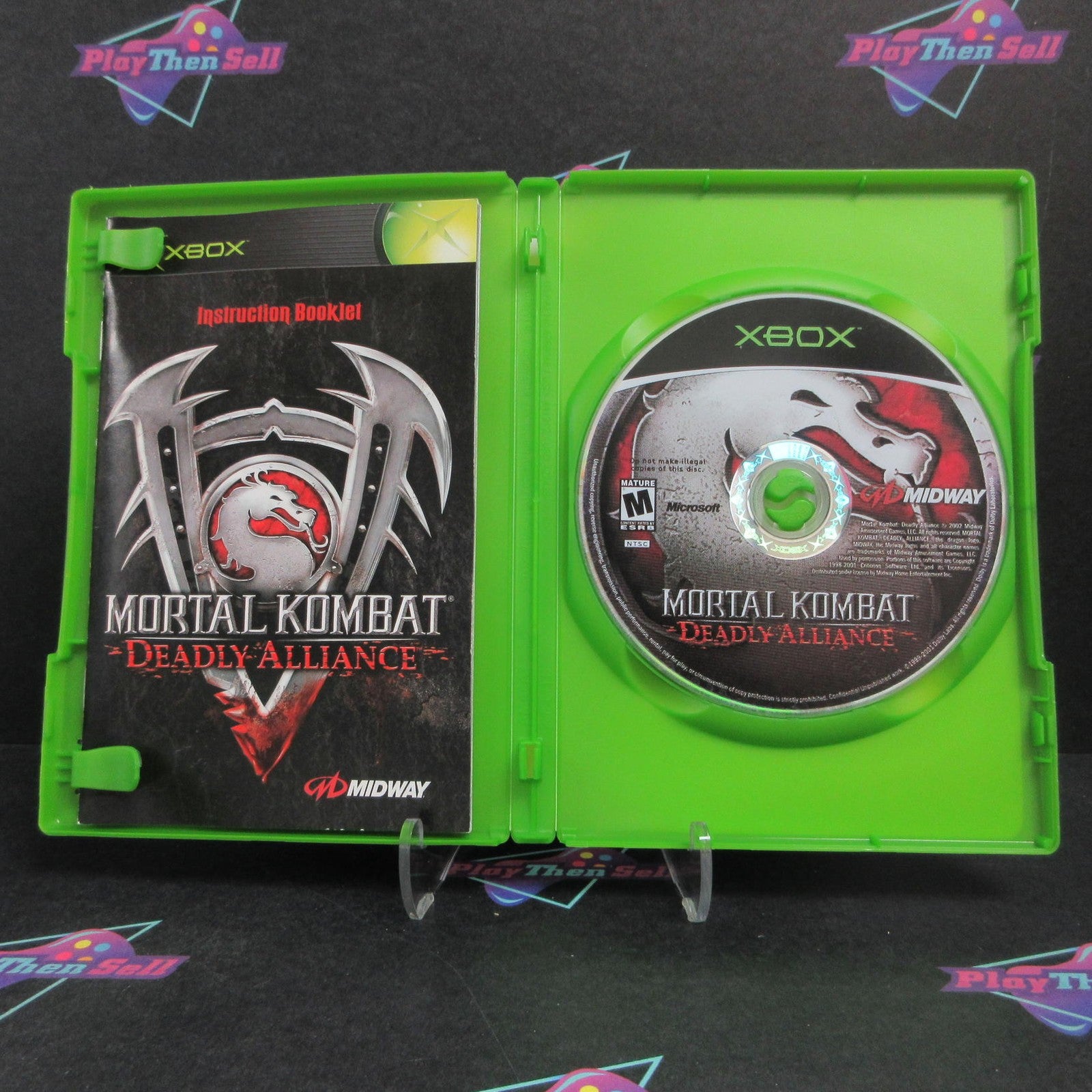 Mortal Kombat Deadly Alliance Xbox Complete - 1 Year Warranty EX Cond