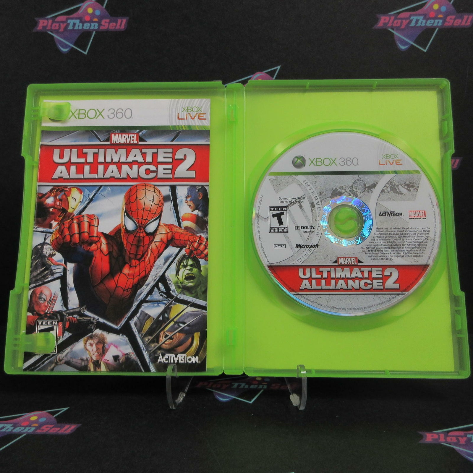 Marvel Ultimate Alliance 2 Xbox 360 Complete - 1 Year Warranty EX Cond