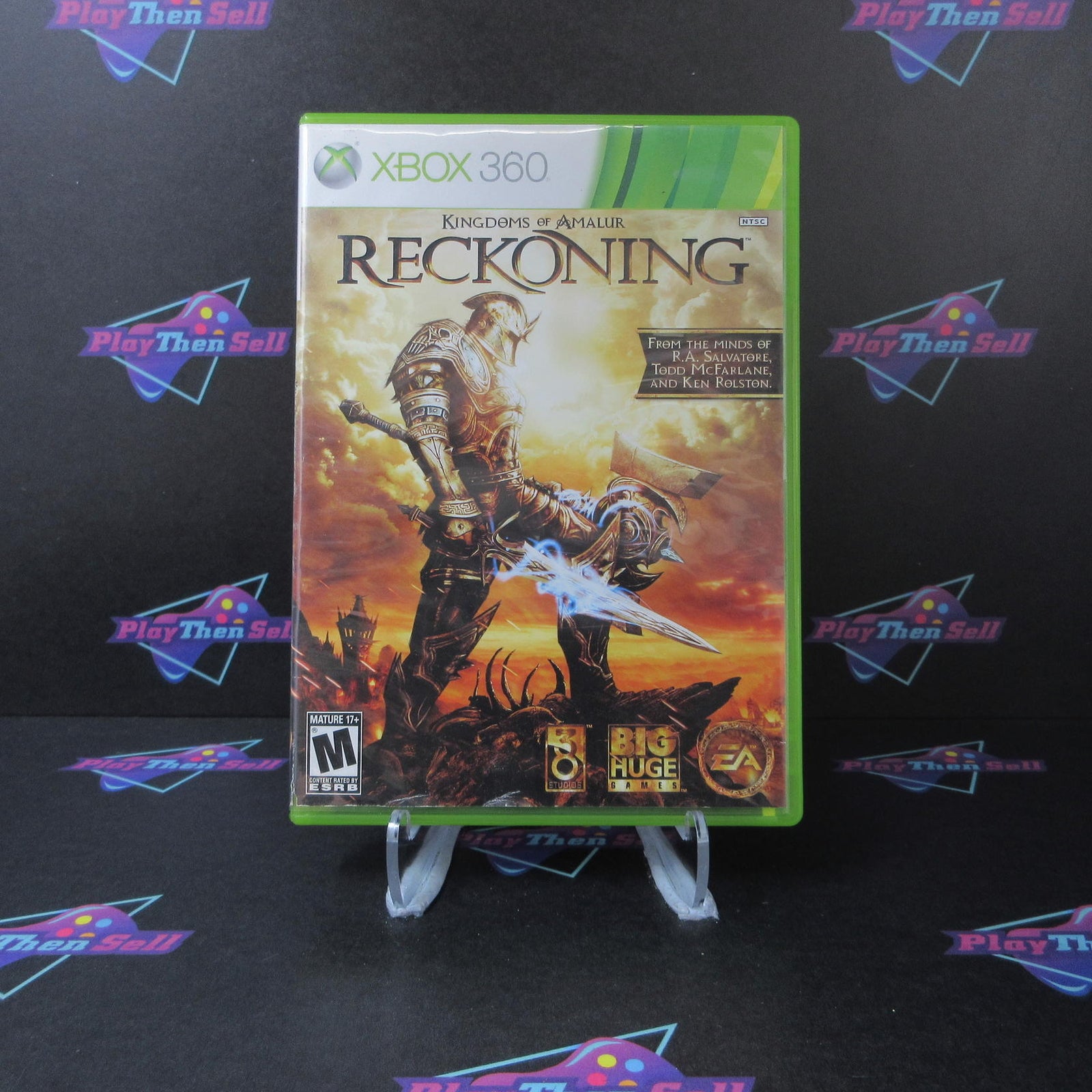 Kingdoms of Amalur Reckoning - Xbox 360 Complete - 1 Year Warranty VG