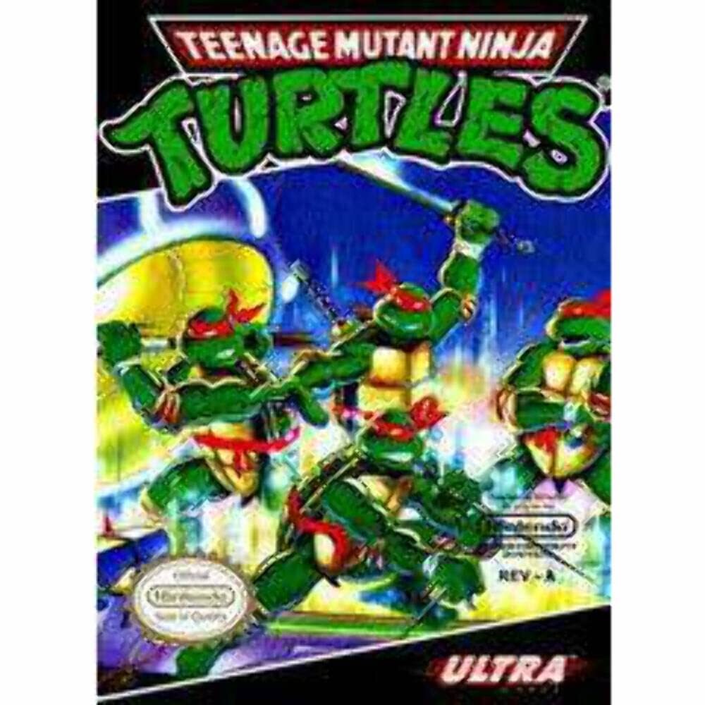 Teenage Mutant Ninja Turtles NES Cart Only - AD Authentic / Tested - (See Pics)