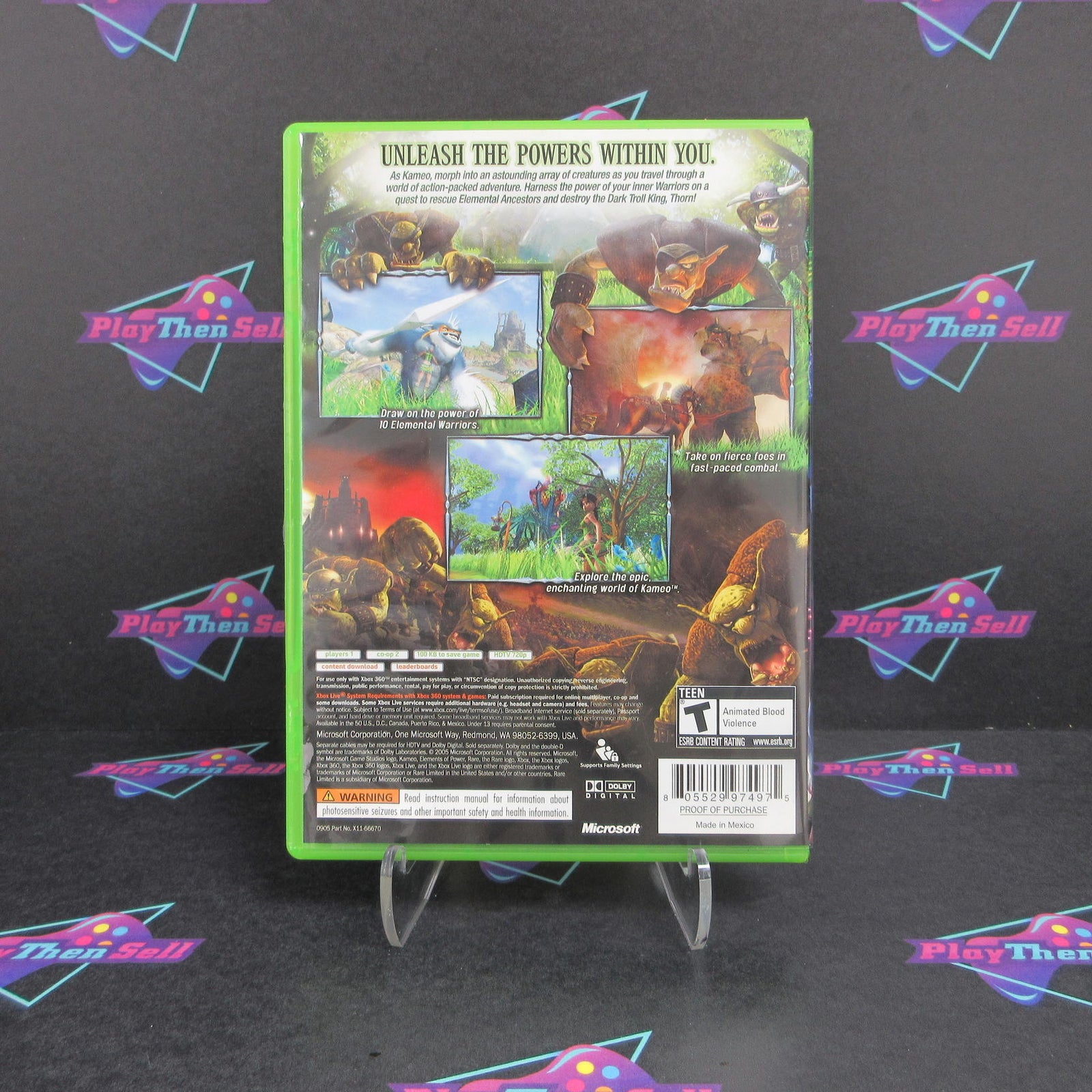 Kameo Elements of Power Xbox 360 Complete - 1 Year Warranty EX Cond