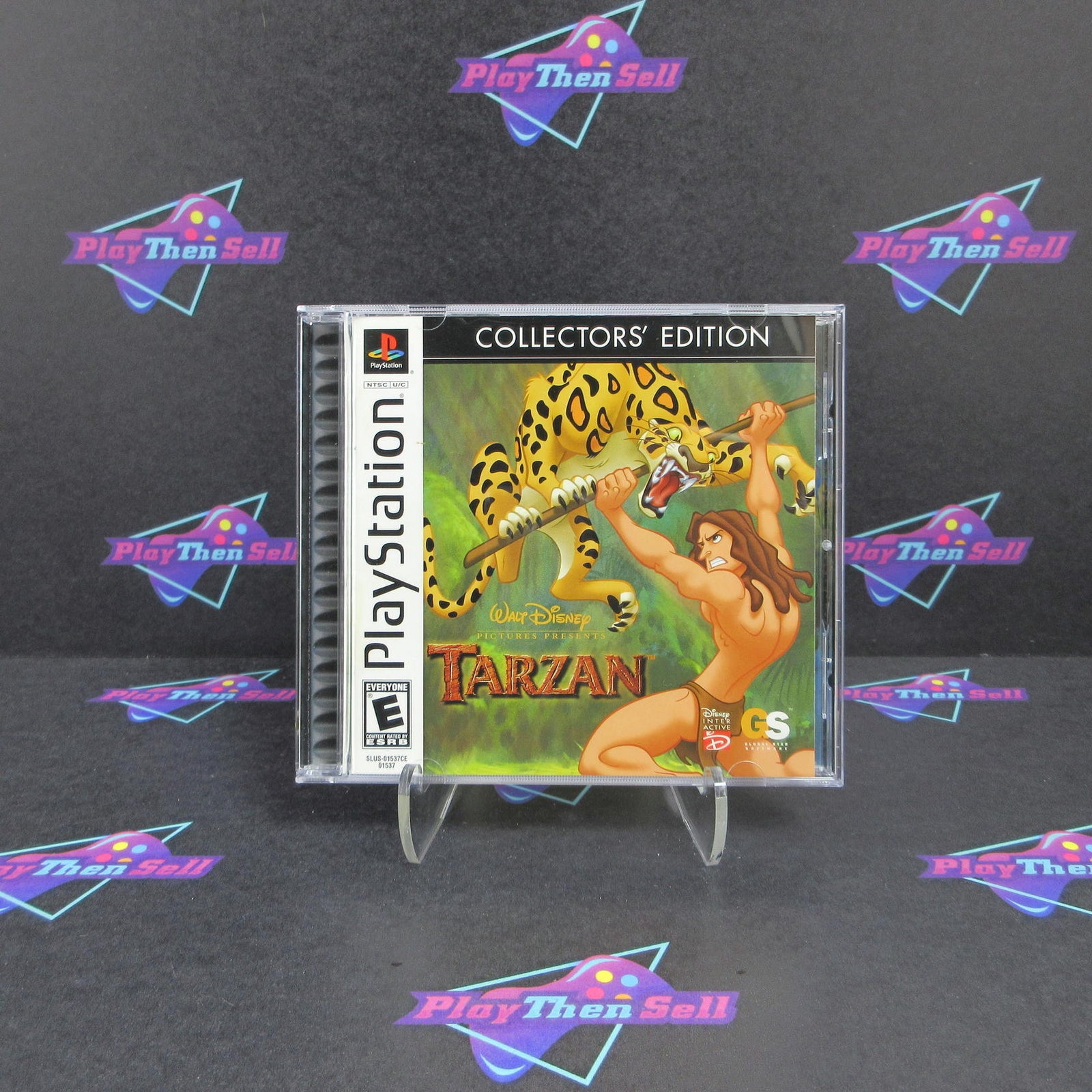 Tarzan Collector's Edition PS1 PlayStation 1 Complete - 1 Year Warranty EX Cond