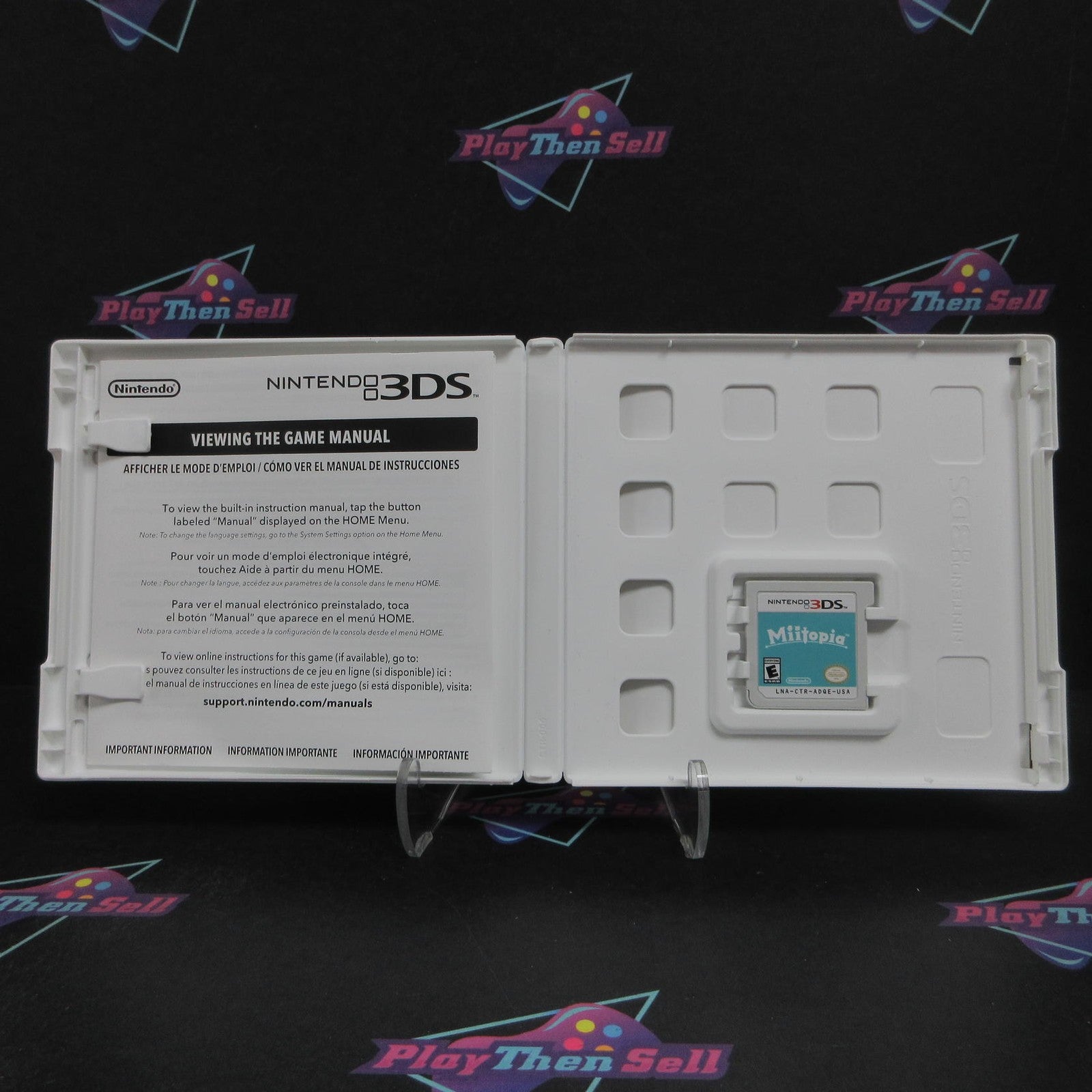 Miitopia Nintendo 3DS Complete - 1 Year Warranty EX Cond