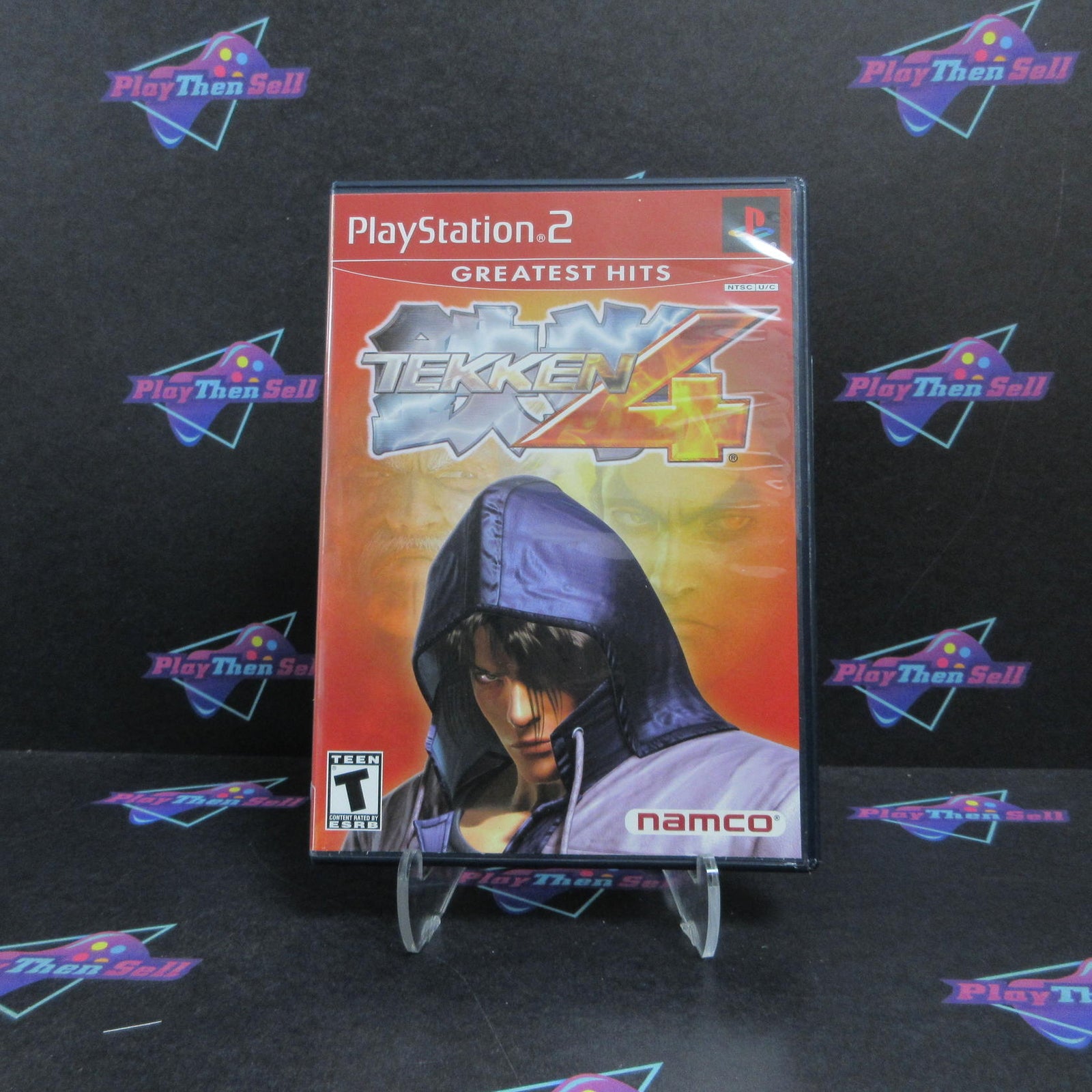 Tekken 4 PS2 PlayStation 2 GH + Reg Card Complete - 1 Year Warranty EX Cond