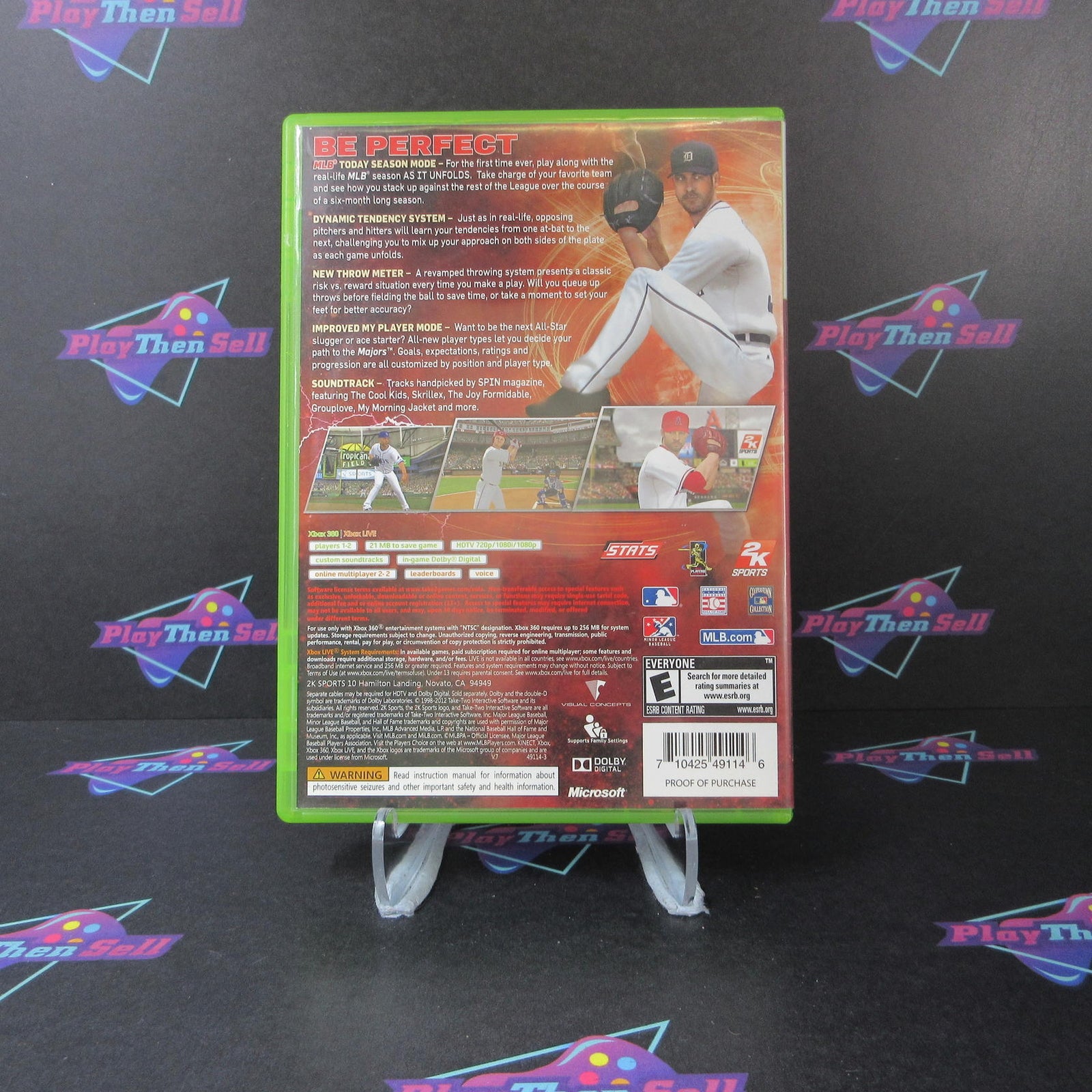 Major League Baseball 2K12 Xbox 360 Complete - 1 Year Warranty VG