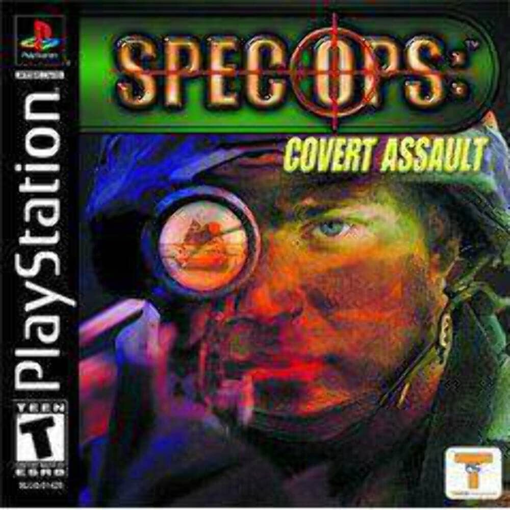 Spec Ops Covert Assault PS1 PlayStation 1 + Reg Card Complete  - 1 Year Warran..