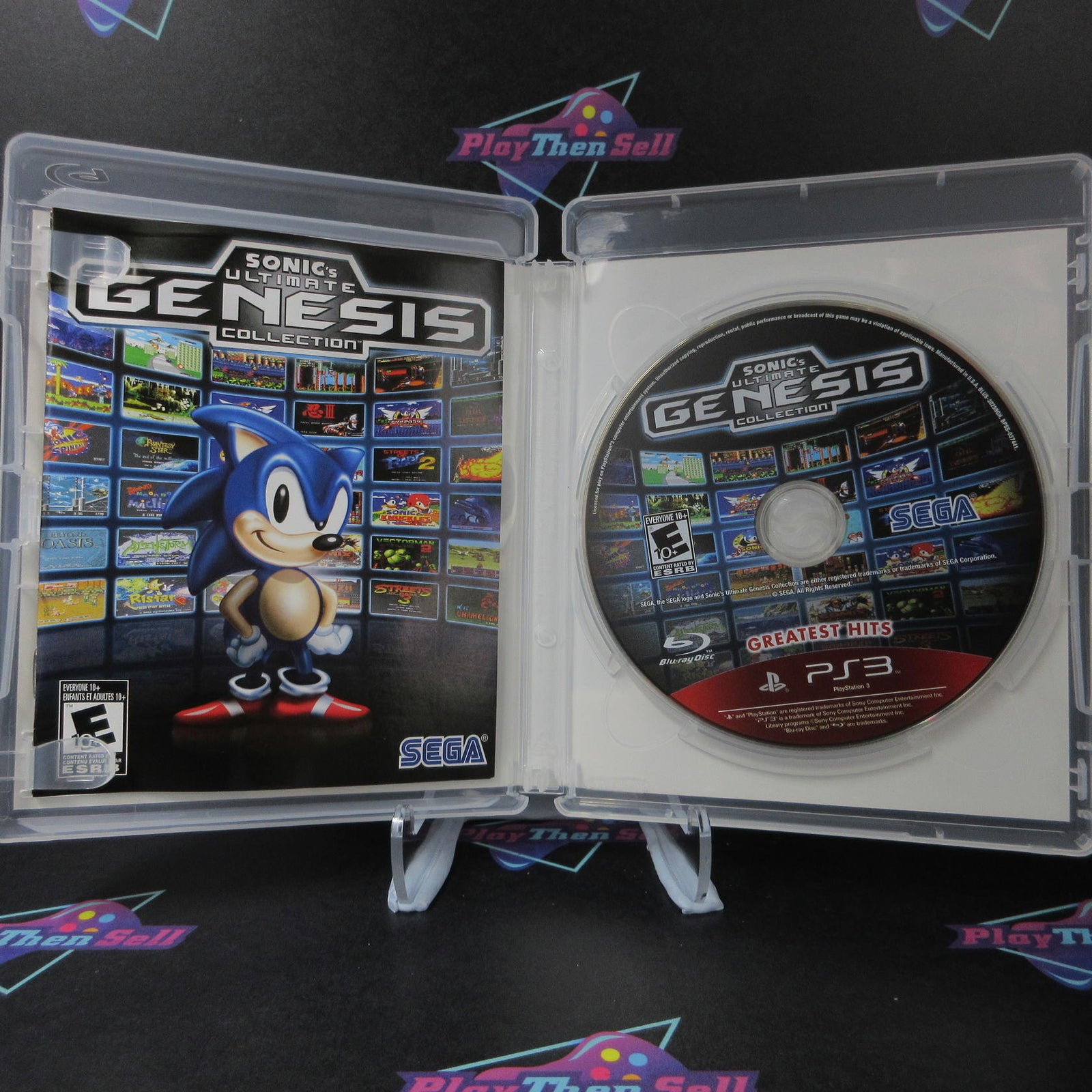 Sonic's Ultimate Genesis Collection PS3 PlayStation 3 GH Complete  - 1 Year Wa..