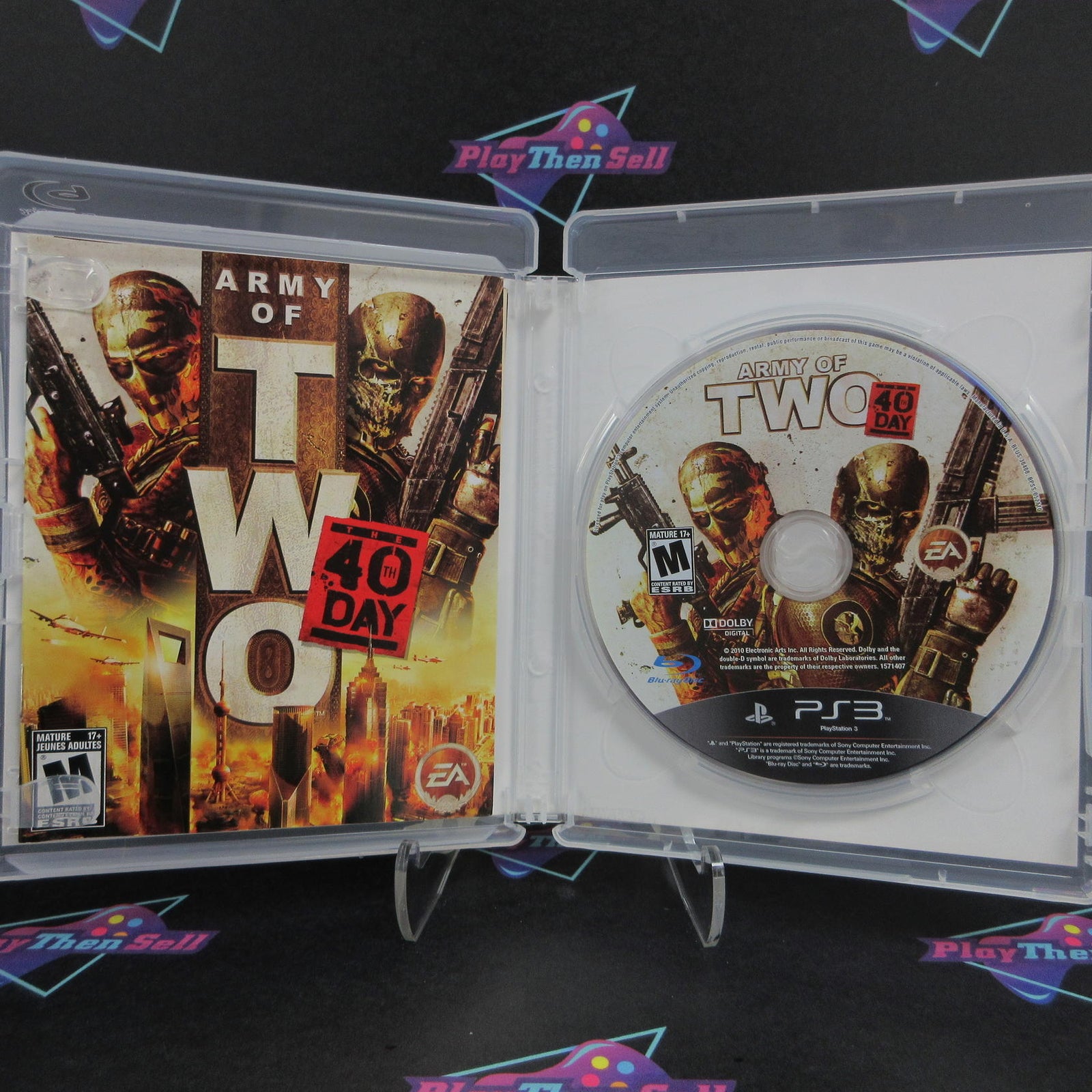 Army of Two The 40th Day PS3 PlayStation 3 Complete - 1 Year Warranty EX Cond