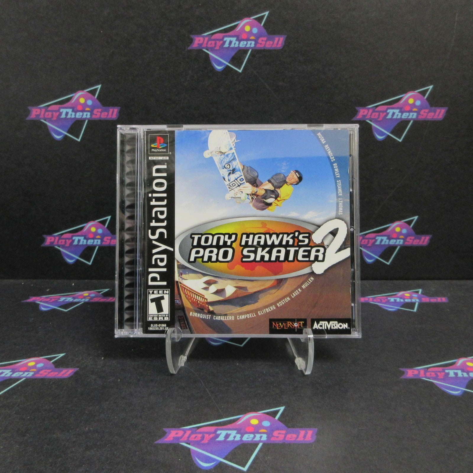 Tony Hawk's Pro Skater 2 PS1 PlayStation 1 Complete - 1 Year Warranty EX Cond