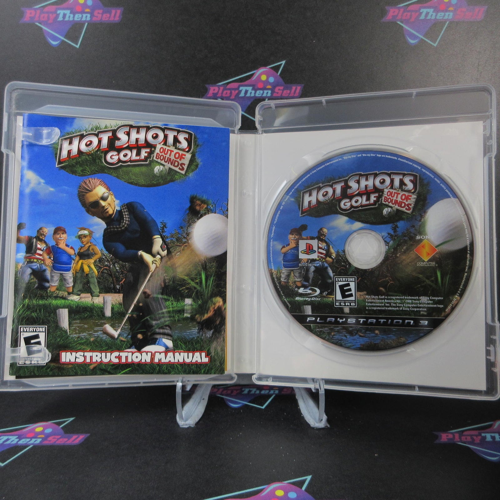 Hot Shots Golf Out of Bounds PS3 PlayStation 3 + Reg Card Complete  - 1 Year W..