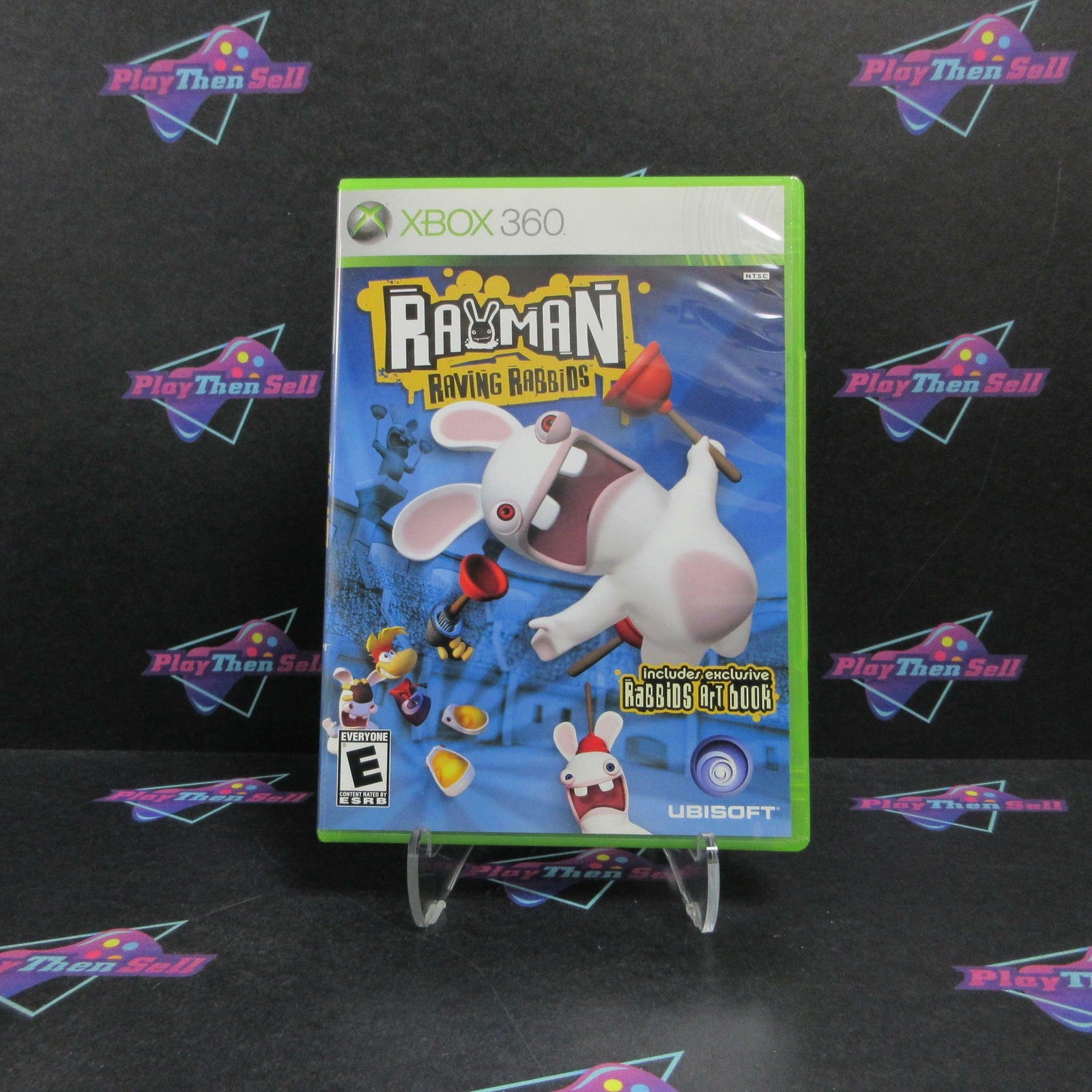 Rayman Raving Rabbids Xbox 360 Complete - 1 Year Warranty EX Cond