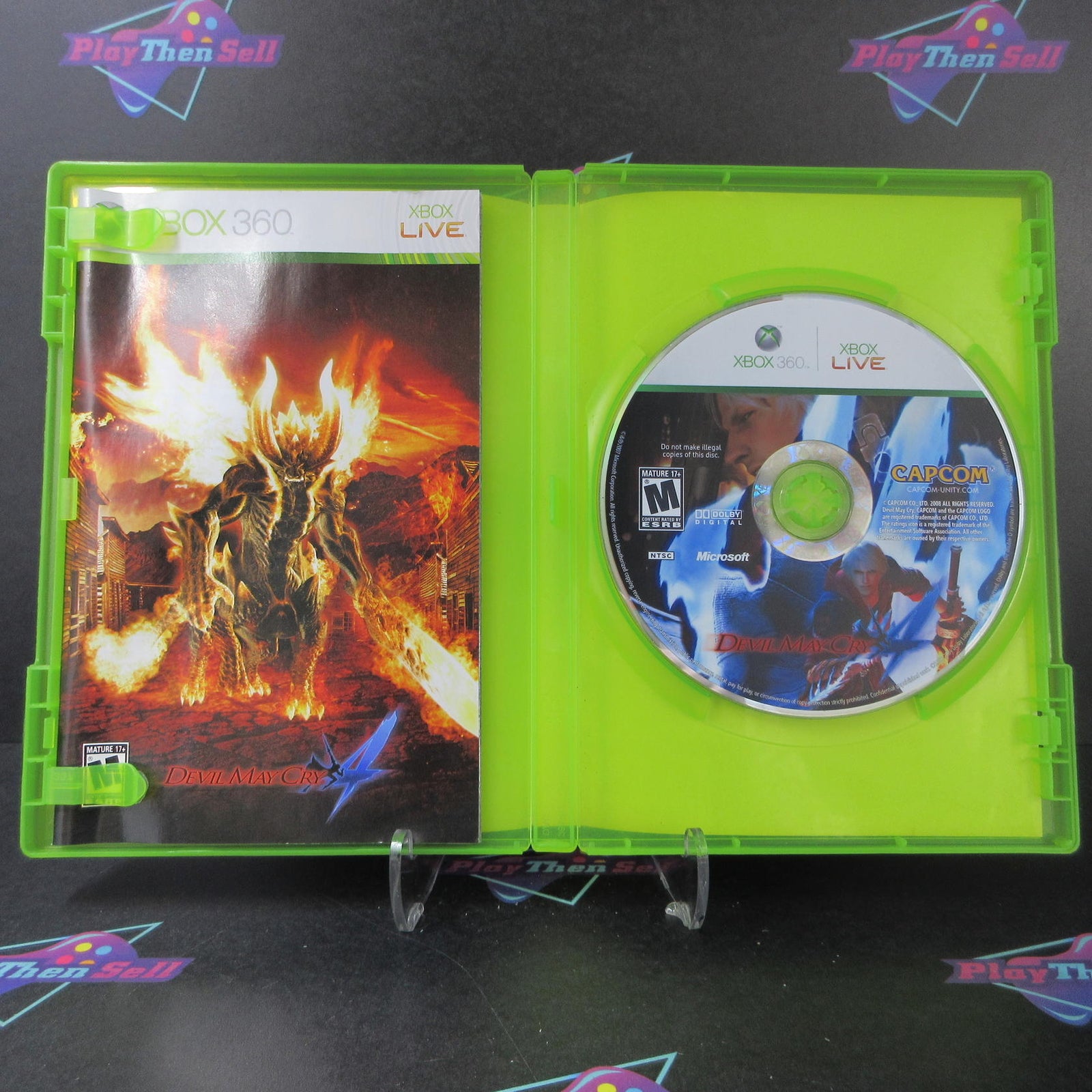 Devil May Cry 4 Xbox 360 Complete - 1 Year Warranty VG