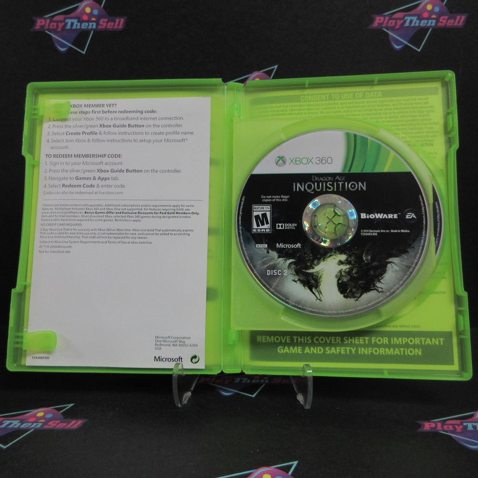 Dragon Age Inquisition Deluxe Edition Xbox 360 Complete - 1 Year Warranty VG