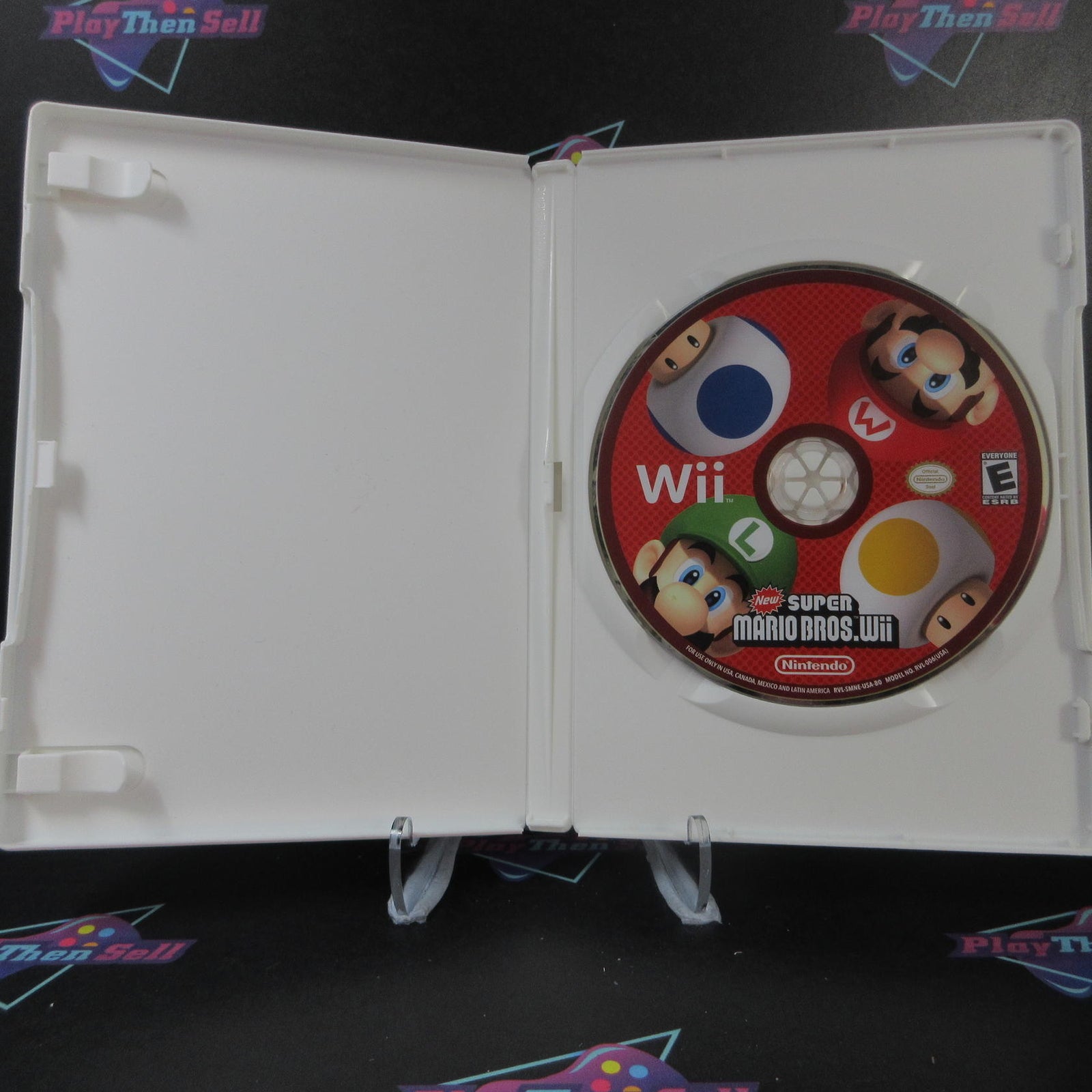 Refurbished New Super Mario Bros Nintendo Wii - 1 Year Warranty VG