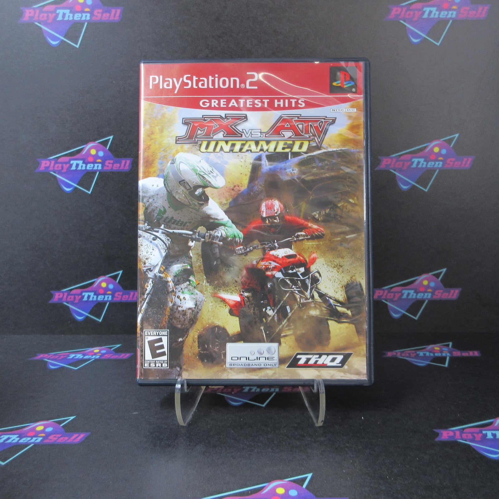 Mx Vs ATV Untamed PS2 PlayStation 2 GH Complete - 1 Year Warranty EX Cond
