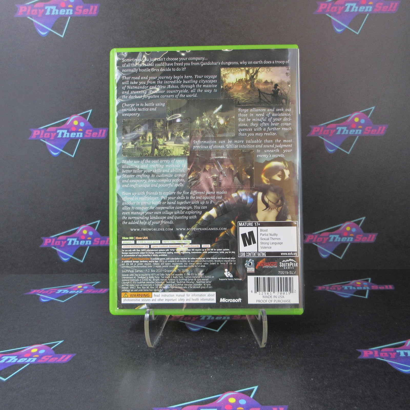 Two Worlds 2 - Xbox 360 - Complete CIB