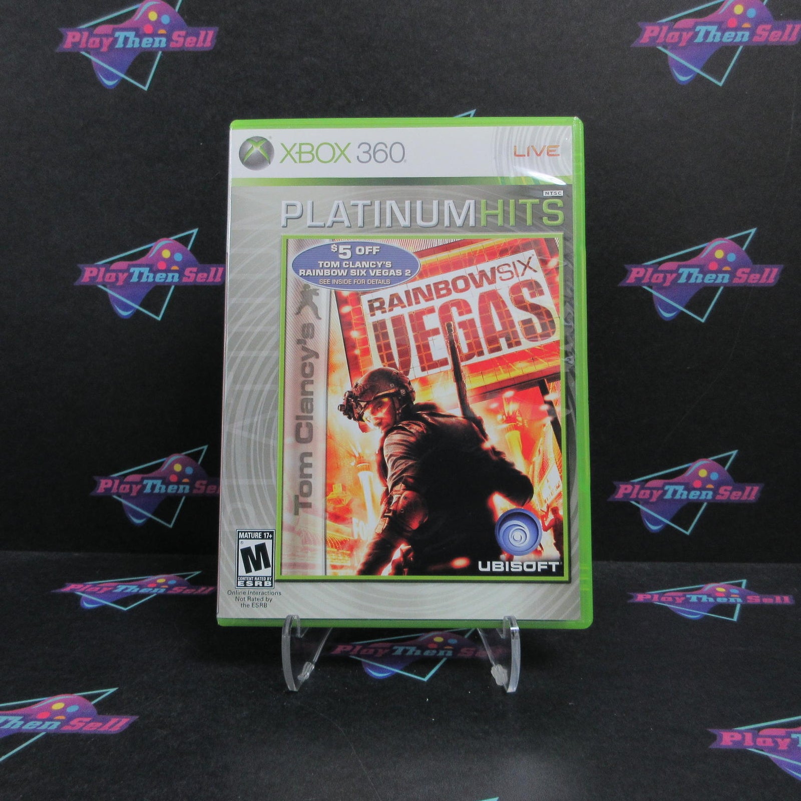 Tom Clancy's Rainbow Six Vegas Xbox 360 PH Complete - 1 Year Warranty EX Cond