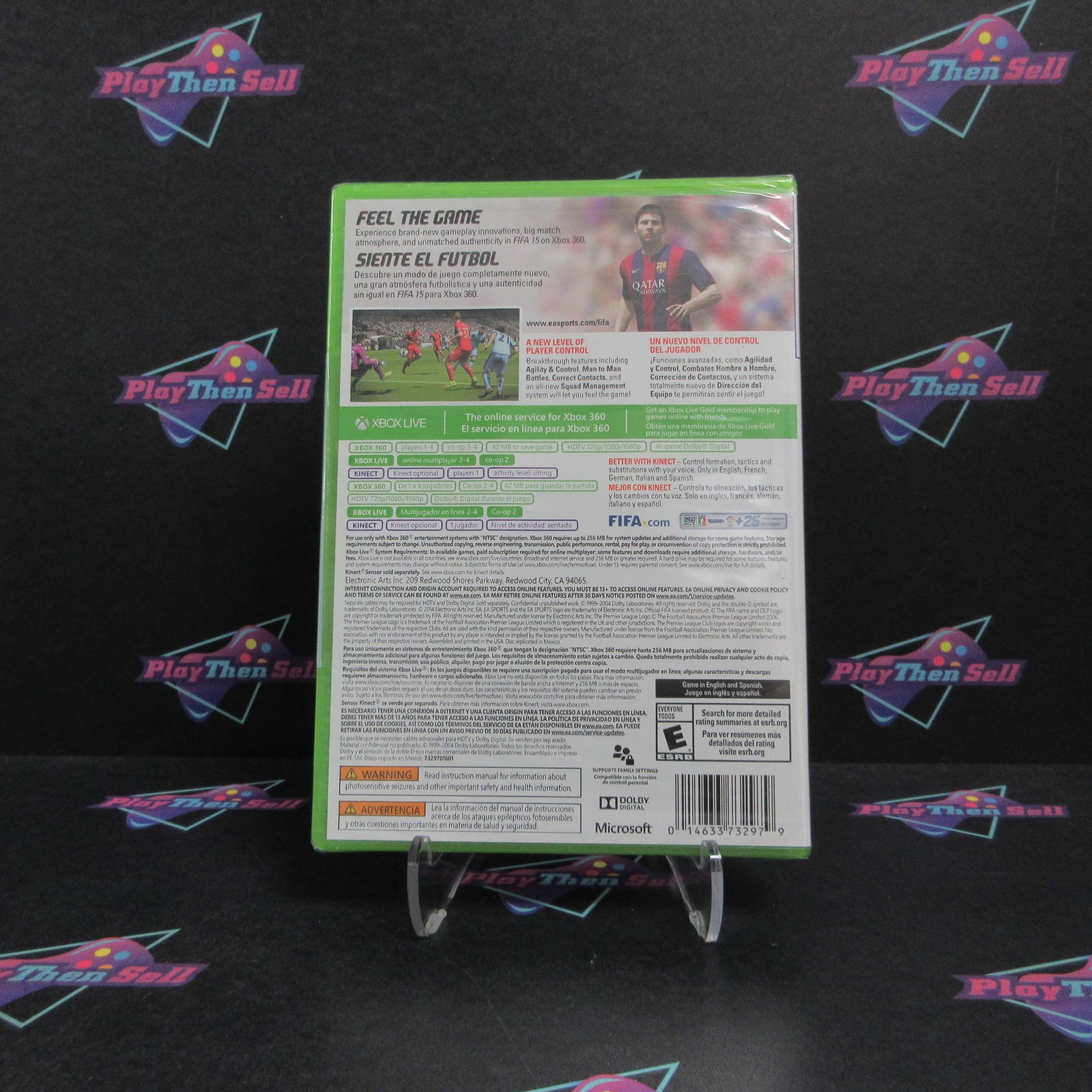 FIFA 15 Xbox 360 - See Pics Brand New - Sealed