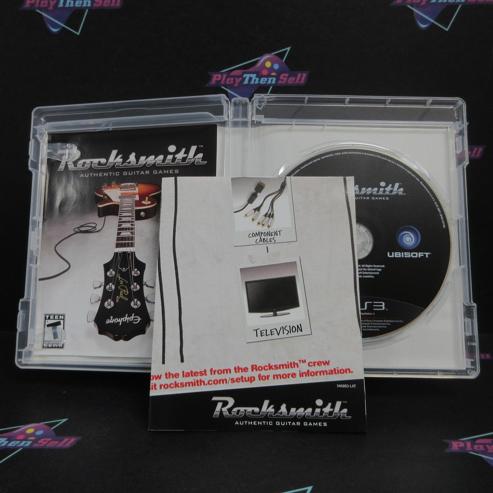 Rocksmith Best Buy Exclusive PS3 + Stickers/Poster Complete  - 1 Year Warranty..