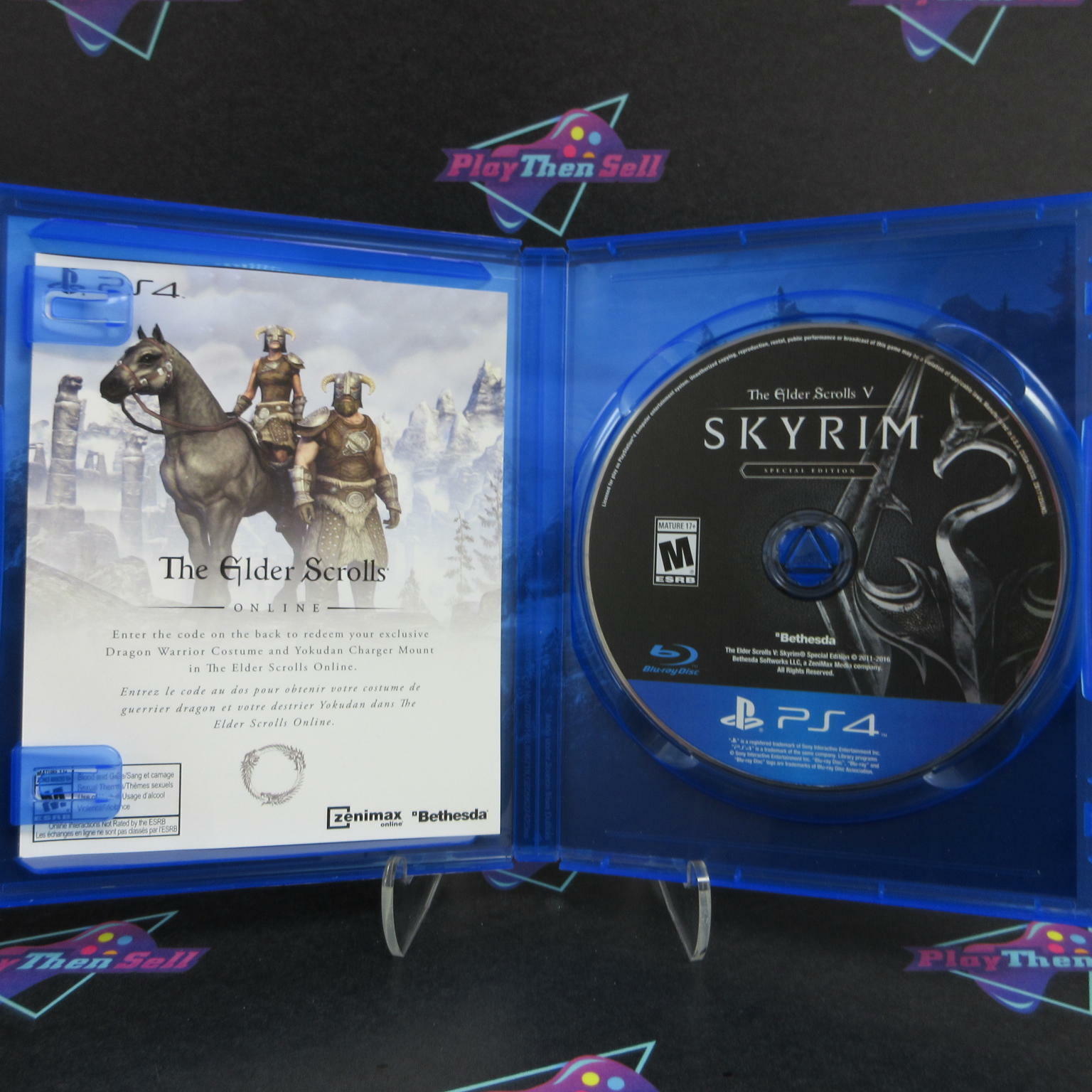 The Elder Scrolls V Skyrim Special Edition PS4 PlayStation 4 CIB  - 1 Year War..