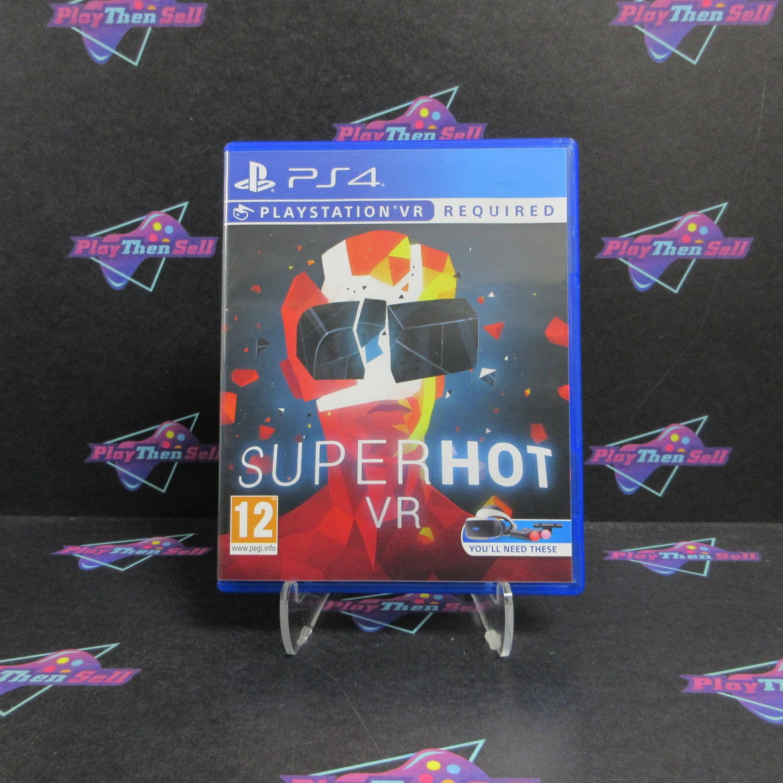 Superhot PSVR PS4 PlayStation 4 PAL Complete - 1 Year Warranty EX Cond