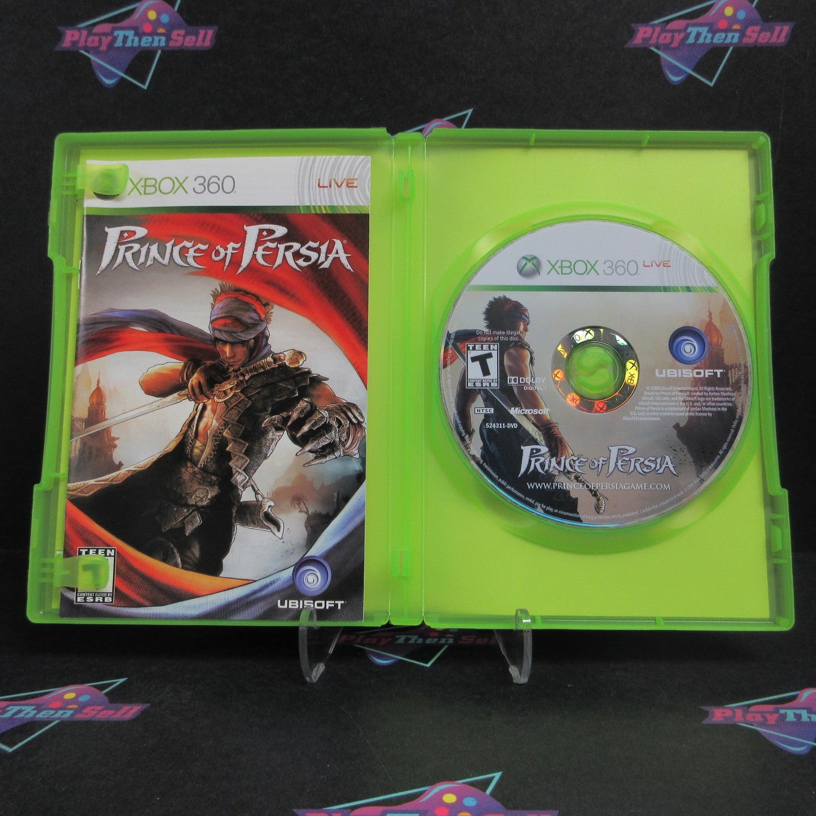 Prince Of Persia Xbox 360 + Bonus Disc Complete - 1 Year Warranty EX Cond