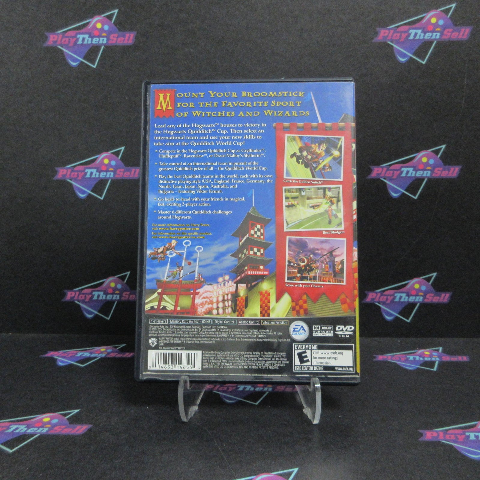 Harry Potter Quidditch World Cup GH PlayStation 2 - 1 Year Warranty Game & Case