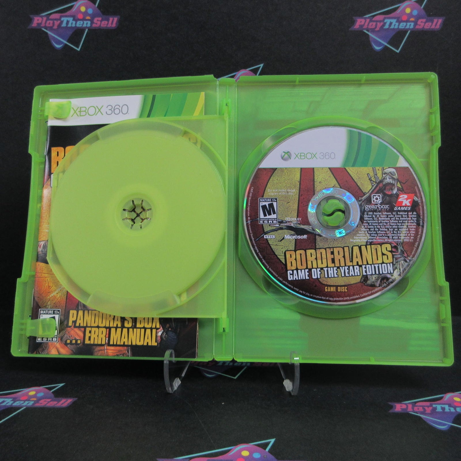 Borderlands GOTY Xbox 360 + Poster Complete - 1 Year Warranty EX Cond