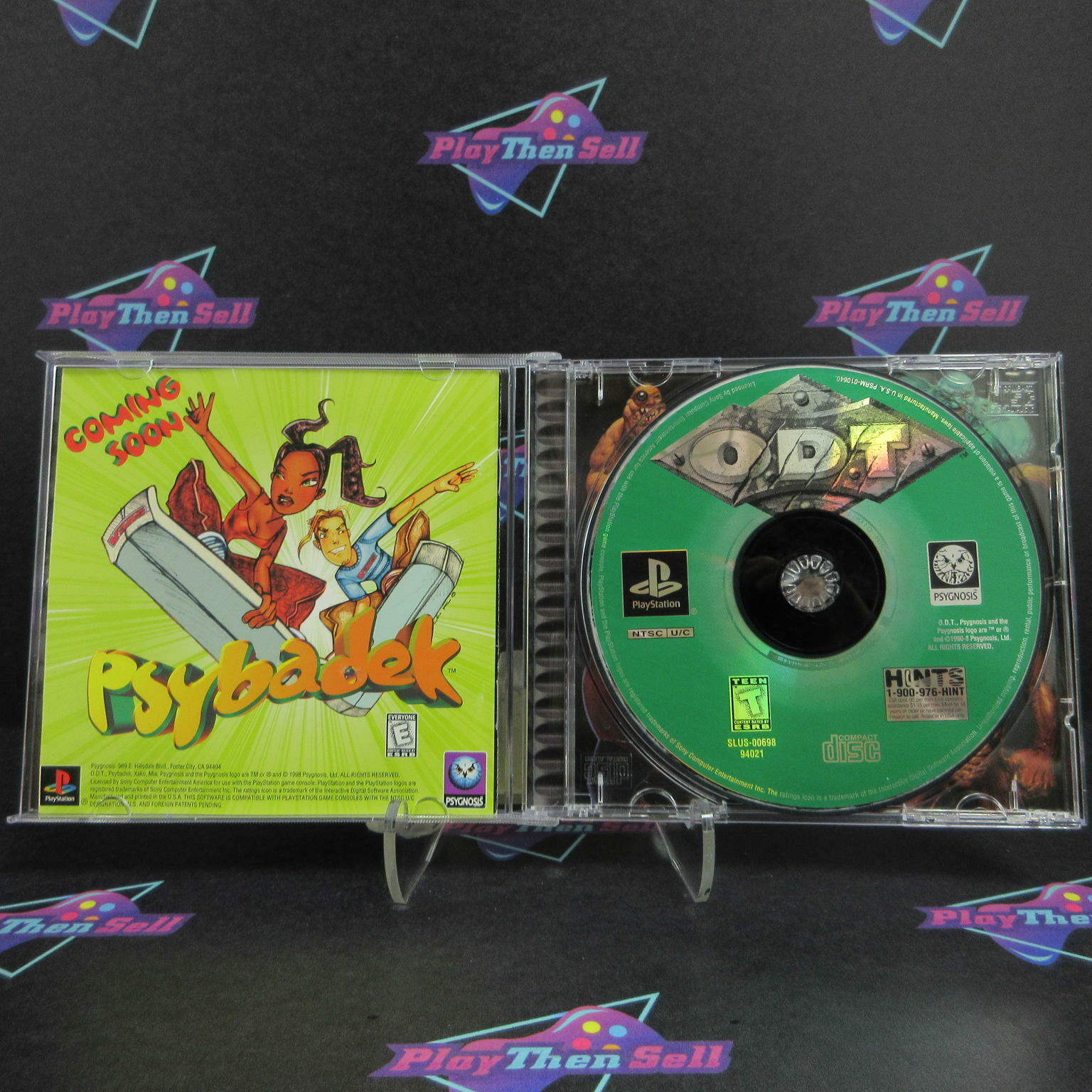 O.D.T. Or Die Trying PS1 PlayStation 1 - Complete CIB