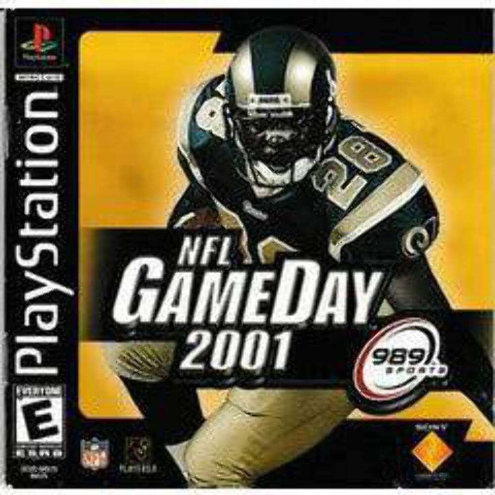 NFL GameDay 2001 PS1 PlayStation 1 + Reg Card Complete - Excellent