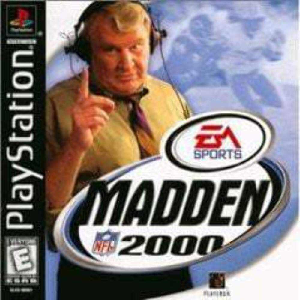 Madden NFL 2000 PS1 PlayStation 1 + Reg Card Complete - Excellent