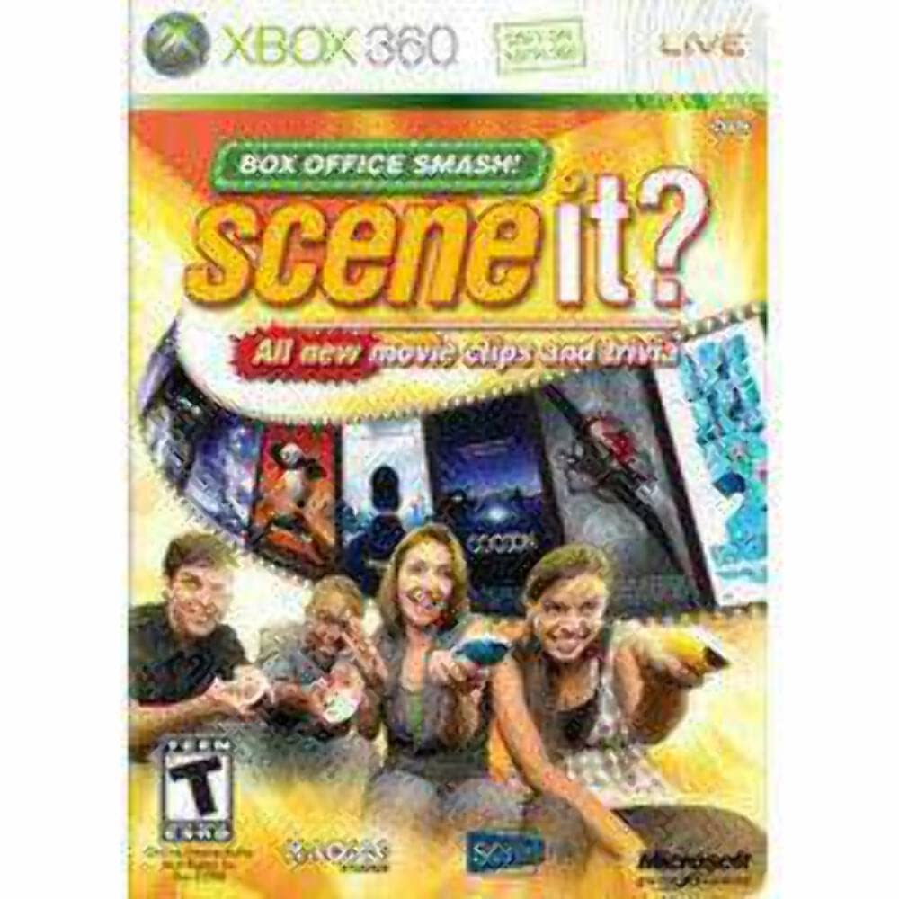 Scene it Box Office Smash Software Only Xbox 360 - Like New