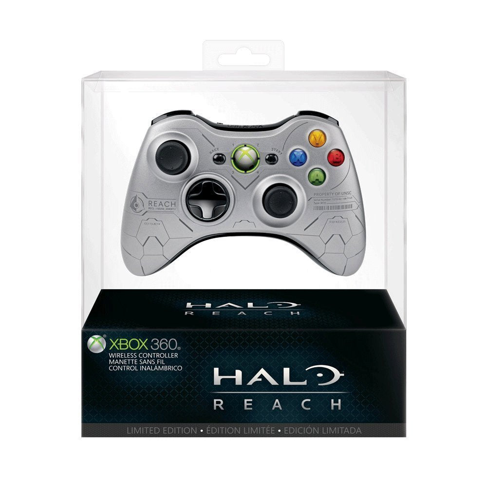 Refurbished Halo Reach Xbox 360 Controller OEM  Good Condition - See Pics - Refurbished