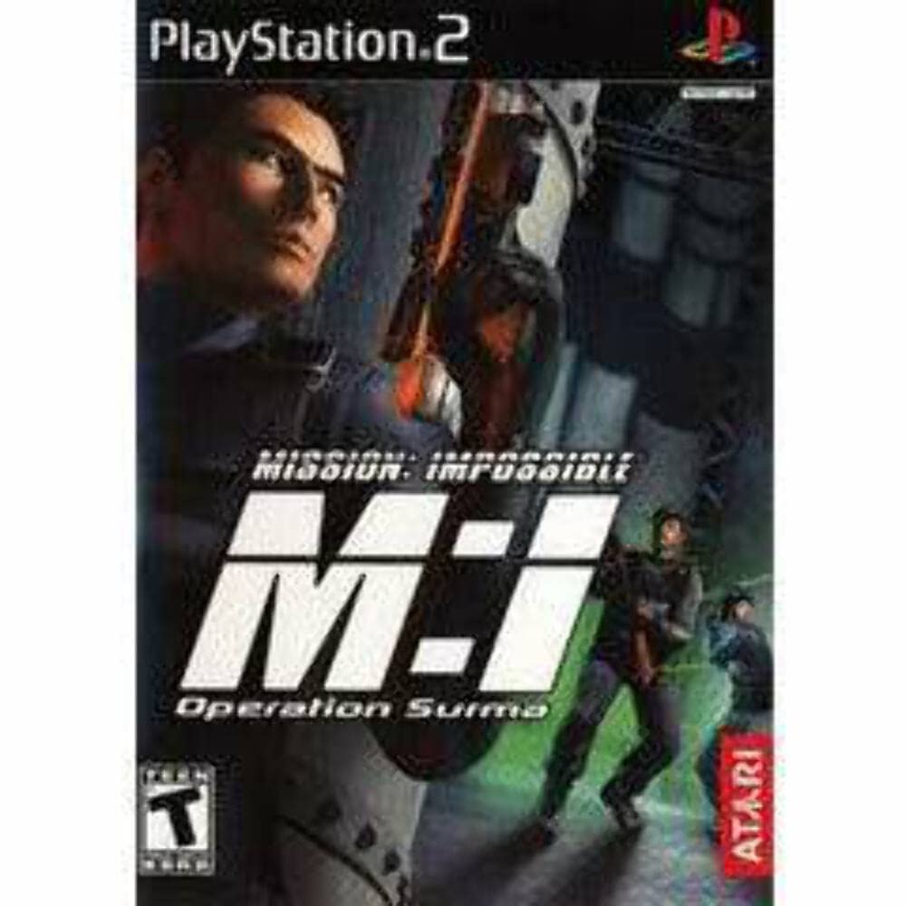 Mission Impossible Operation Surma PS2 PlayStation 2 + Stickers - Like New