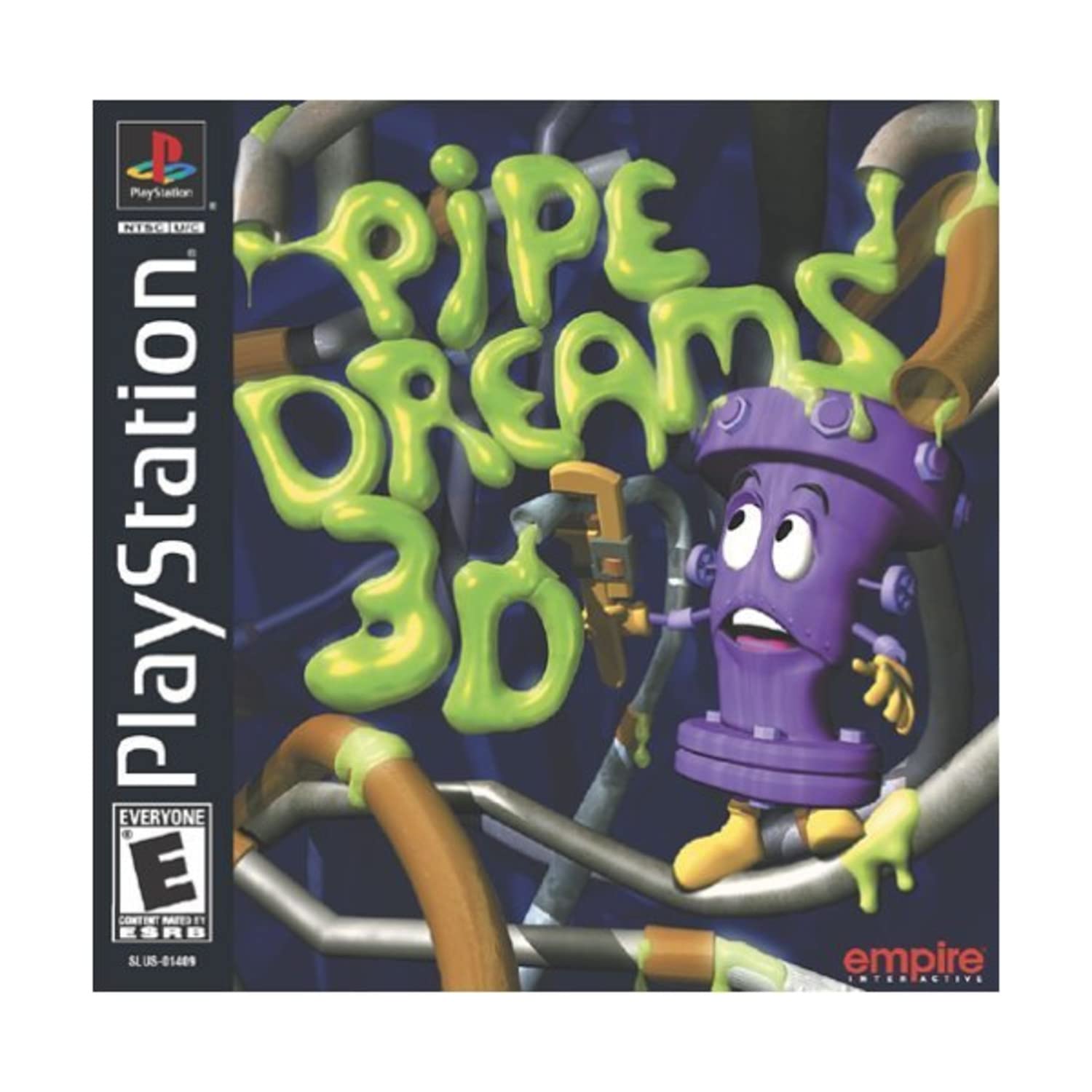 Pipe Dreams 3D + Reg Card PS1 PlayStation 1 DD Complete CIB - Very Good