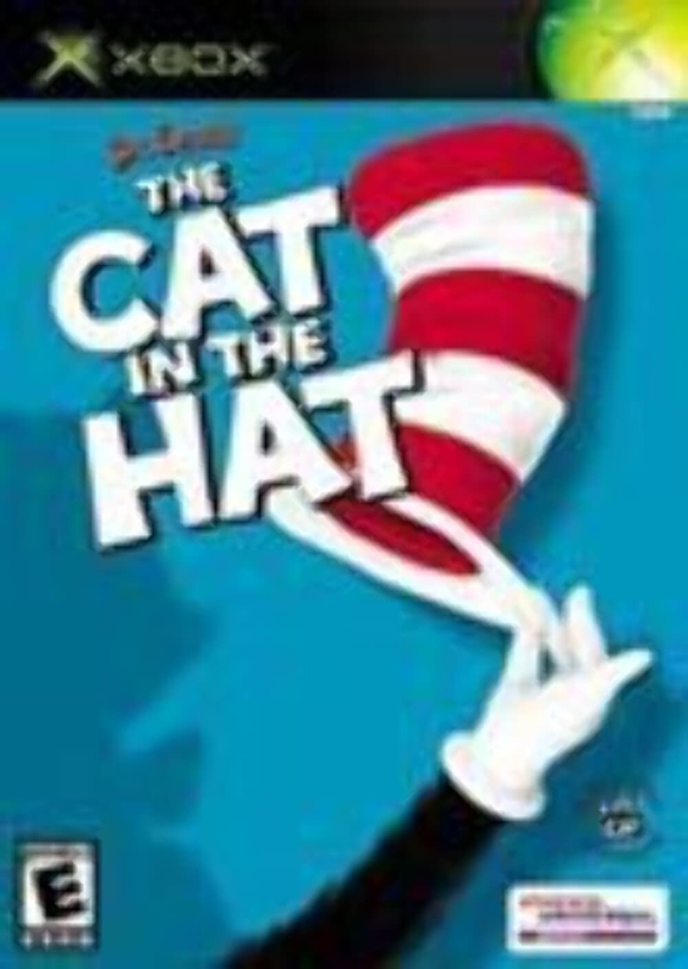 Dr Seuss The Cat in the Hat Xbox AD/MD + Reg Card Complete CIB - Very Good