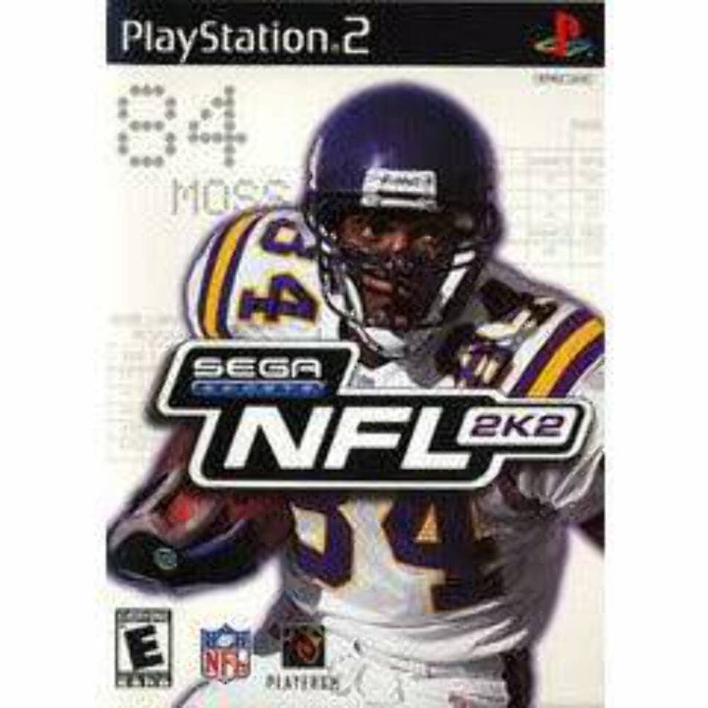 NFL 2K2 PS2 PlayStation 2 + Reg Card Complete - Excellent